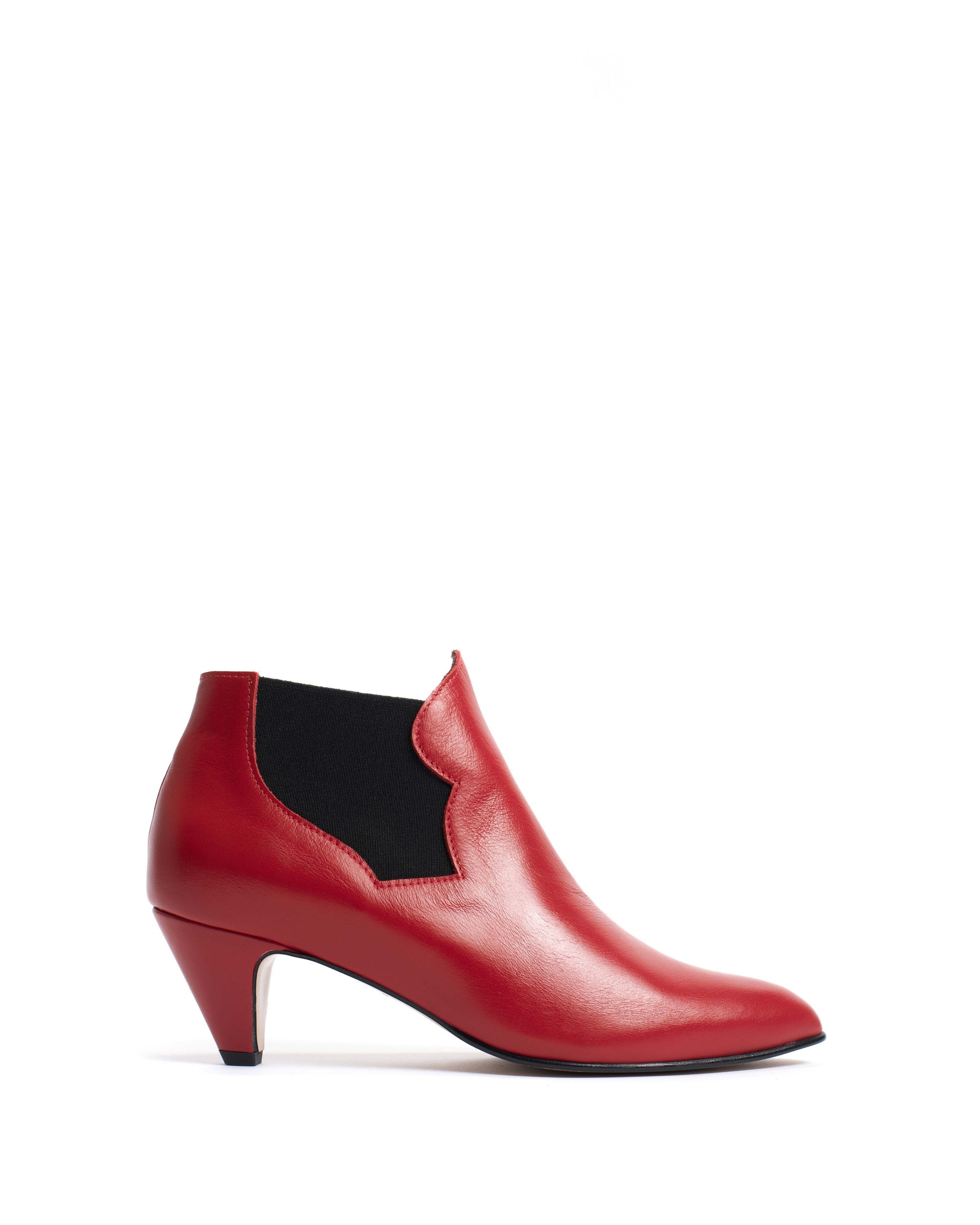 Shalli 50 stiletto Soft calf Ruby red - Anonymous Copenhagen