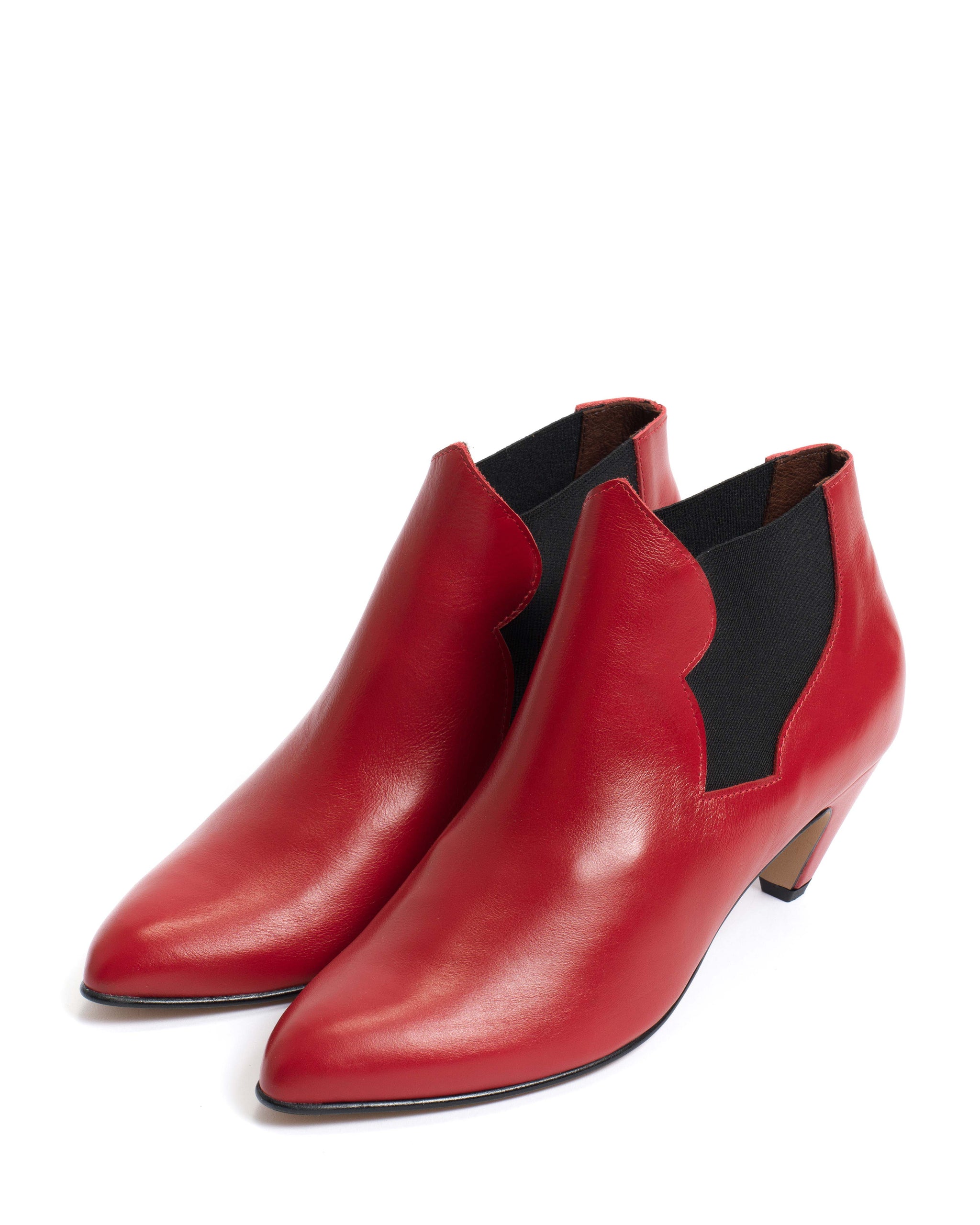 Shalli 50 stiletto Soft calf Ruby red - Anonymous Copenhagen
