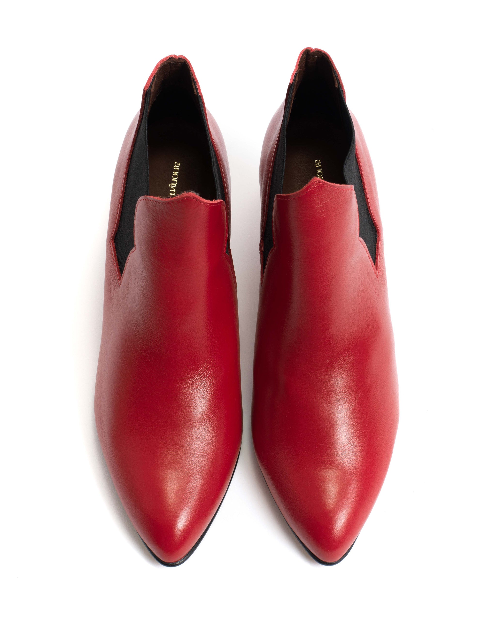 Shalli 50 stiletto Soft calf Ruby red - Anonymous Copenhagen