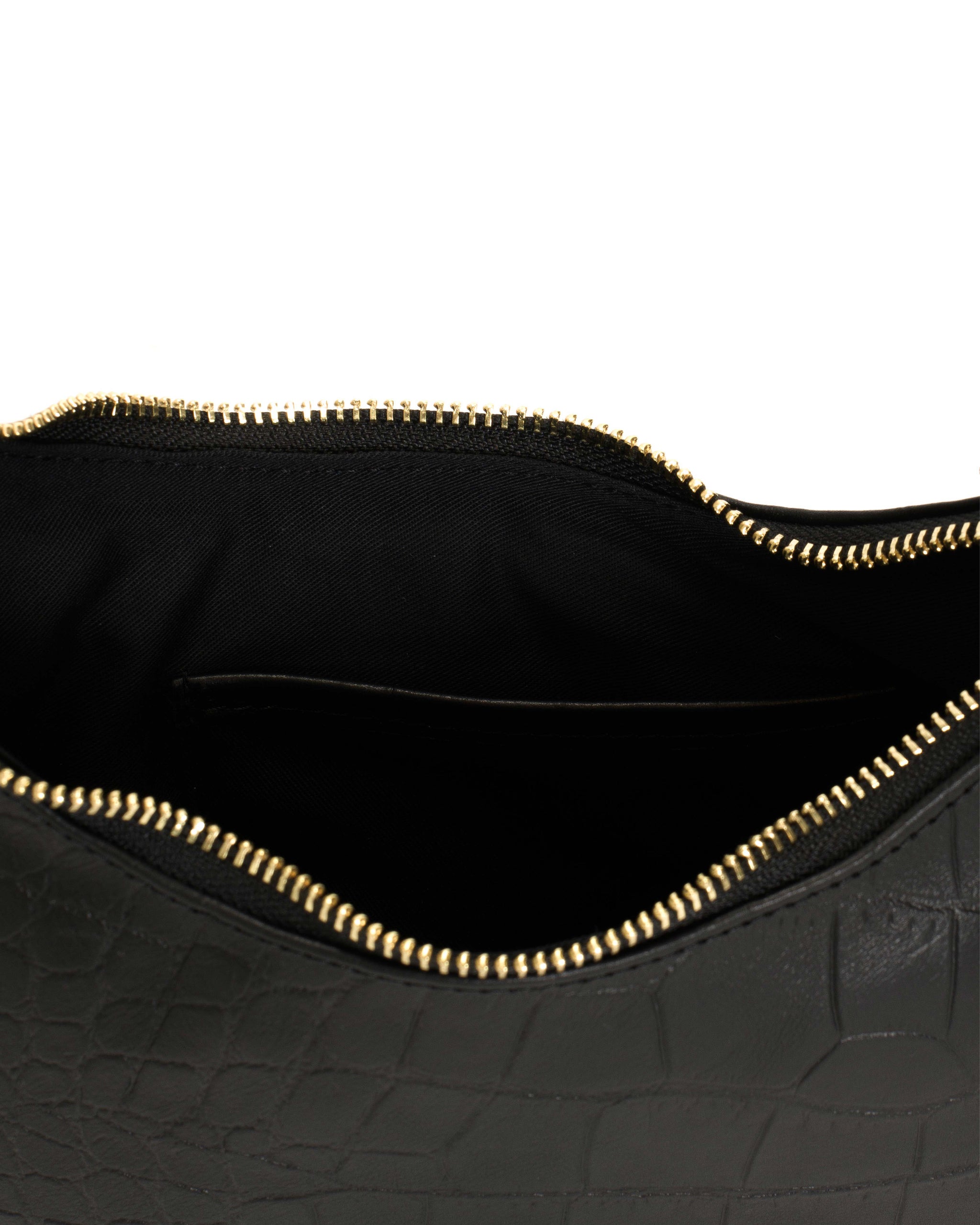 Shane petite pillow bag Alligator calf Black - Anonymous Copenhagen