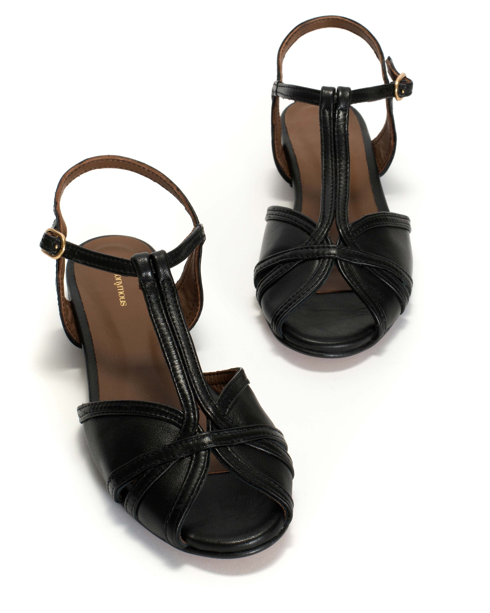 Therese 20 Shiny lamb Black - Anonymous Copenhagen