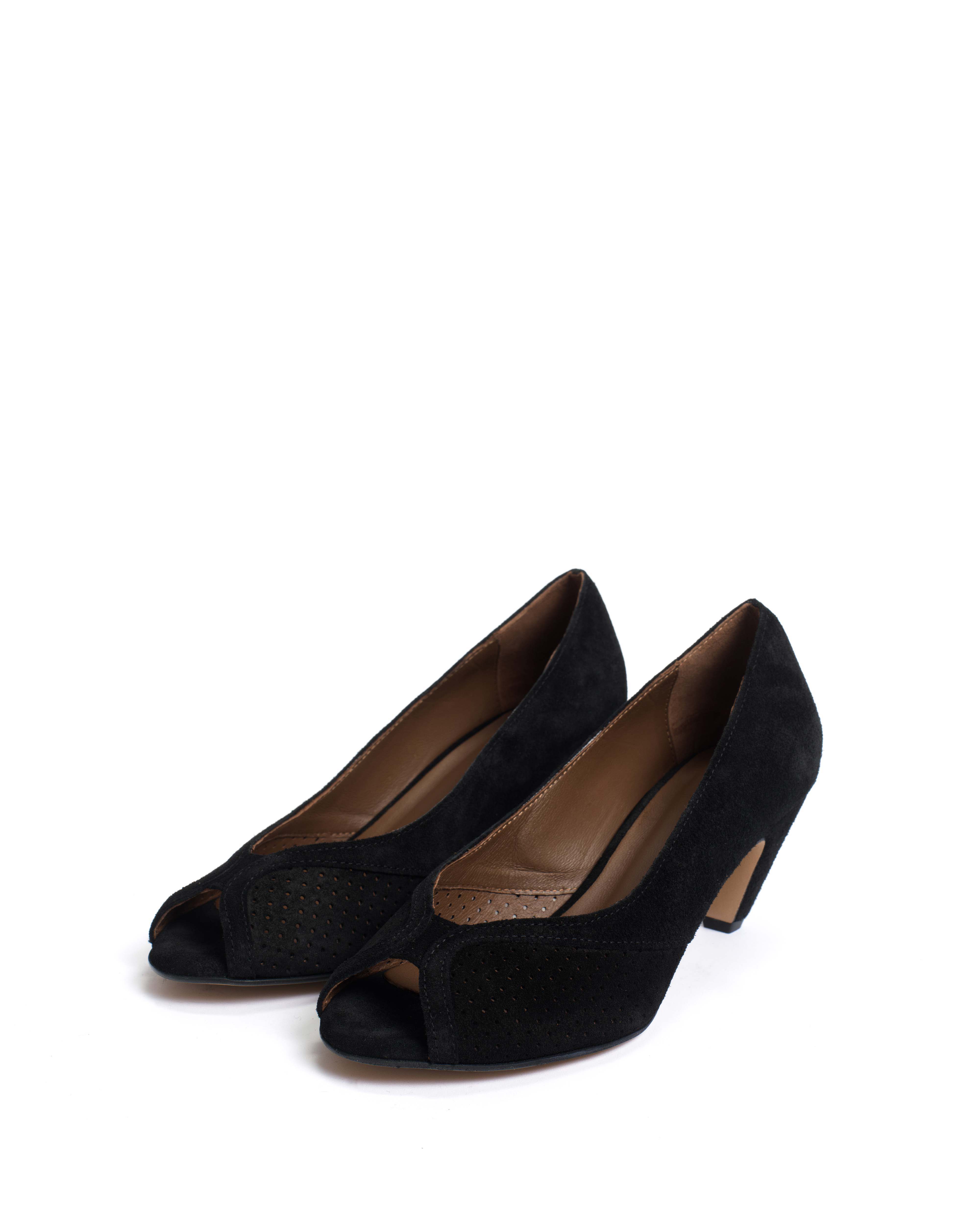 Tiffany stiletto Calf suede Black