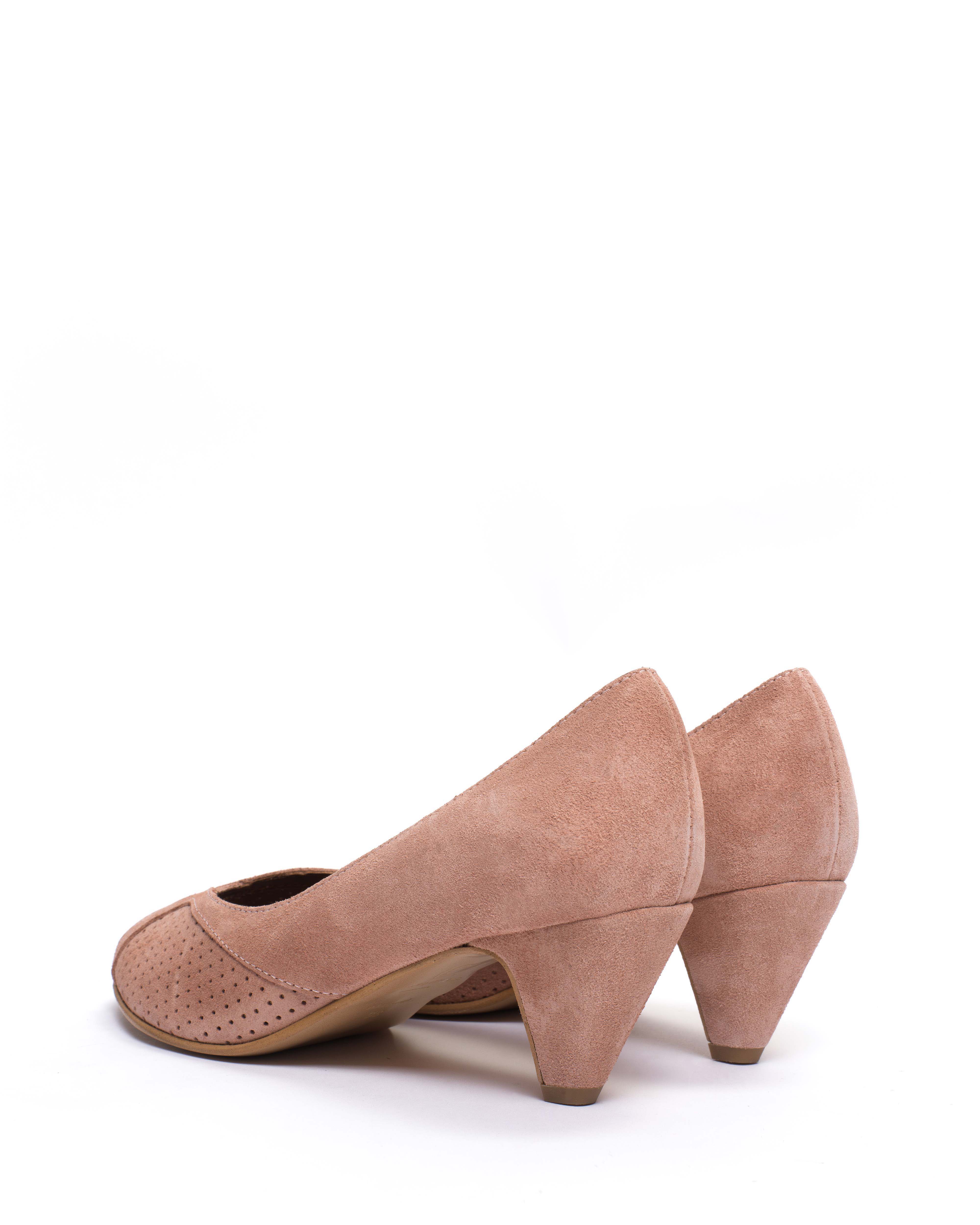 Tiffany stiletto Calf suede Burned rose