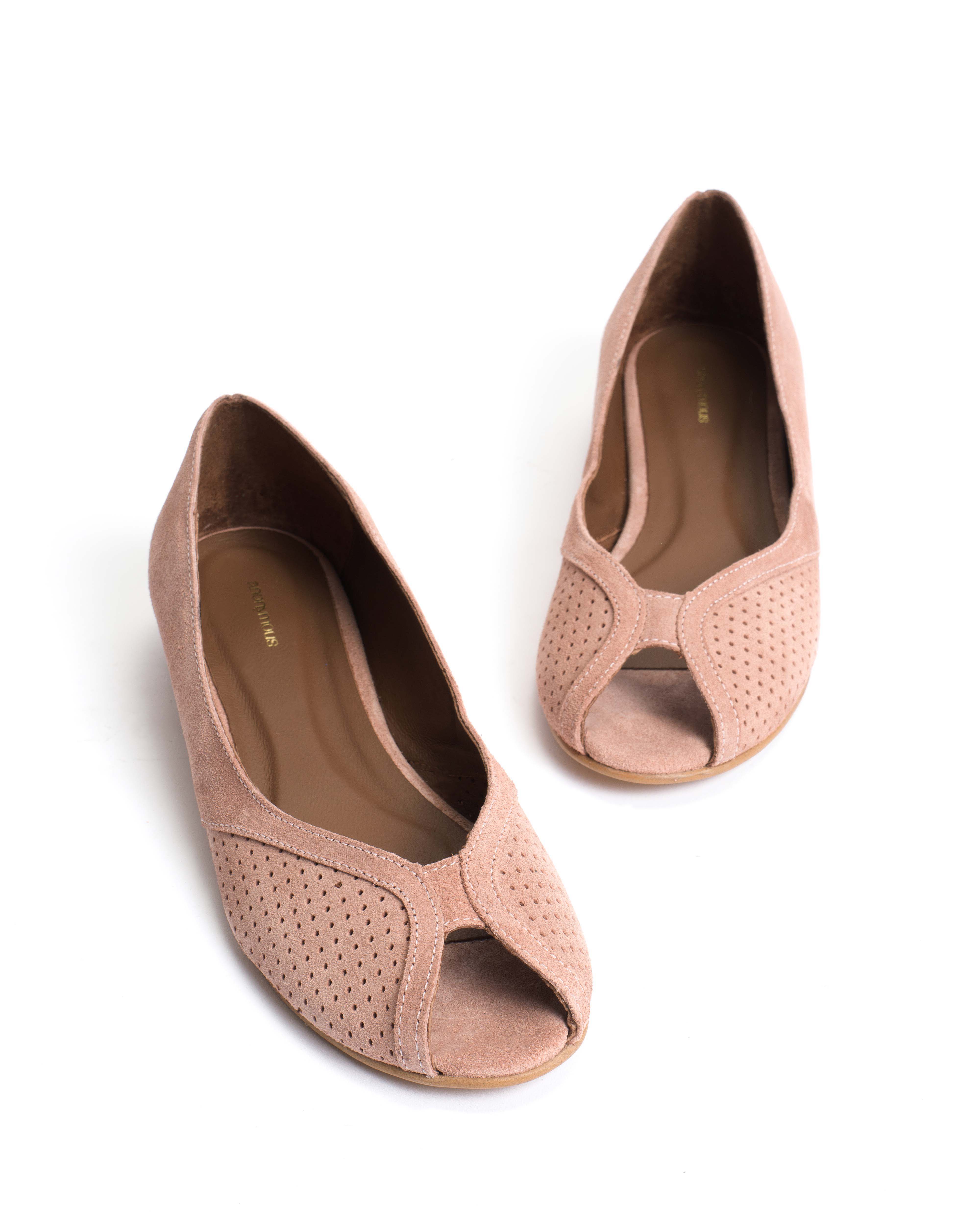 Tiffy Calf suede Burned rose