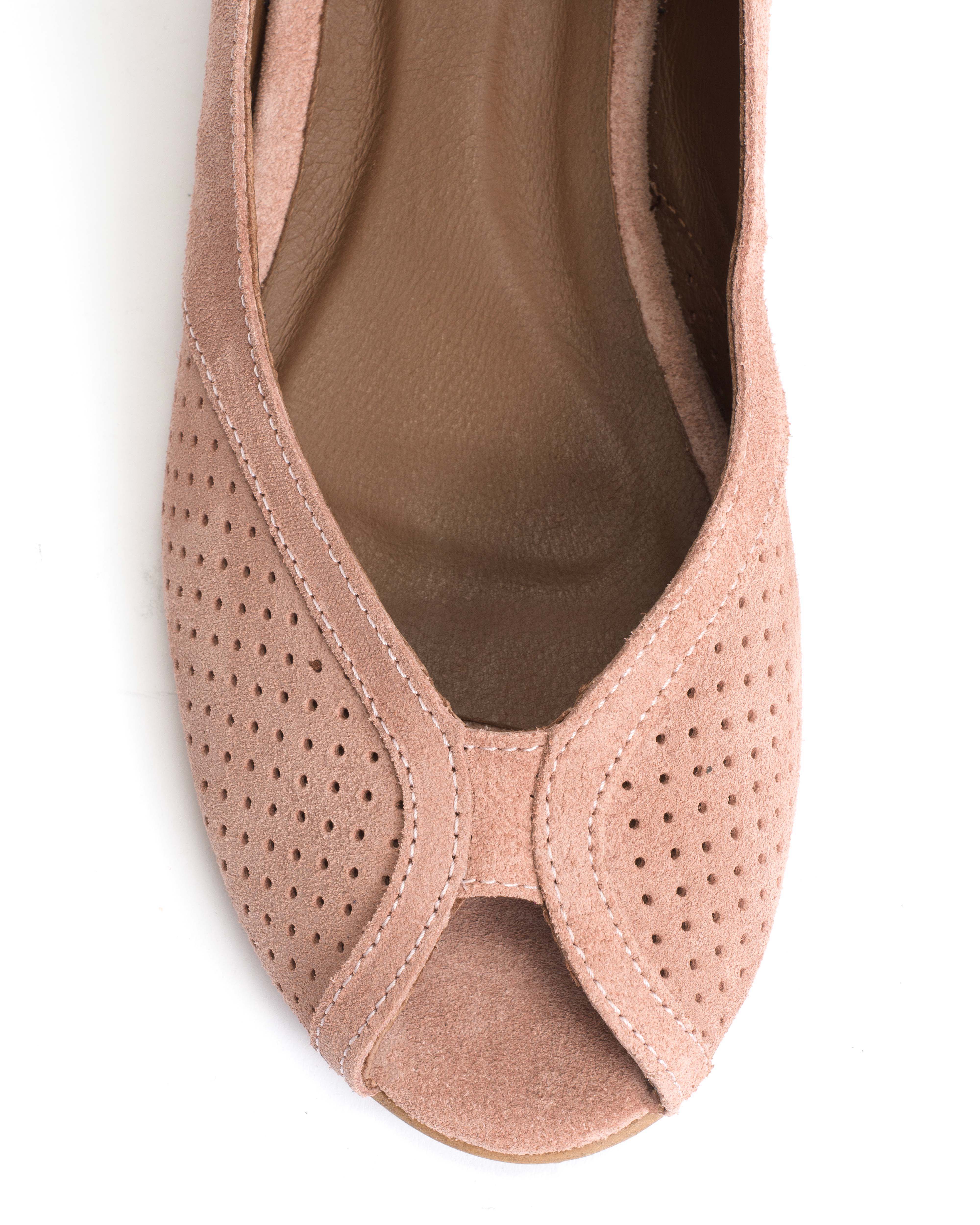 Tiffy Calf suede Burned rose