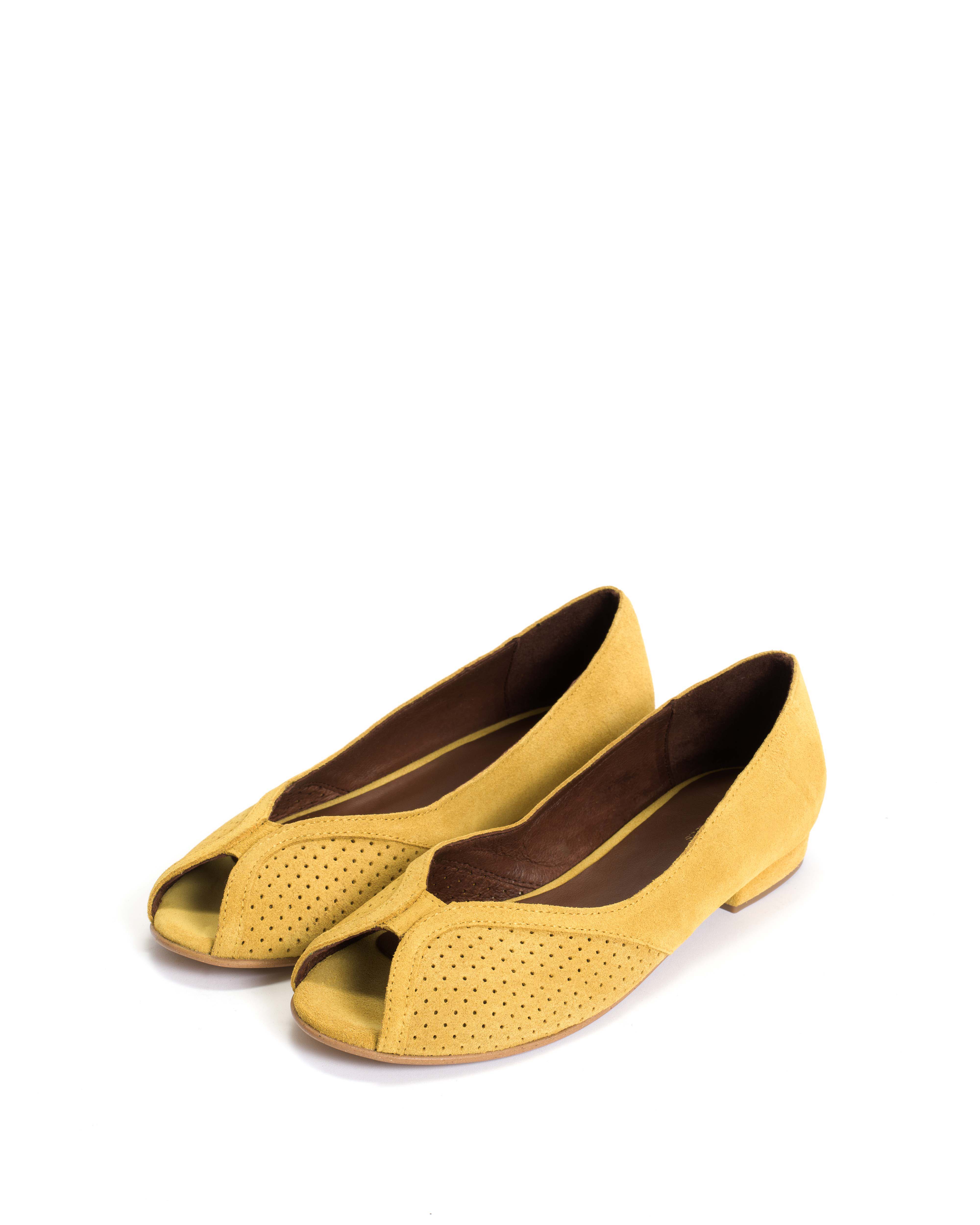Tiffy Calf suede Pineapple ice