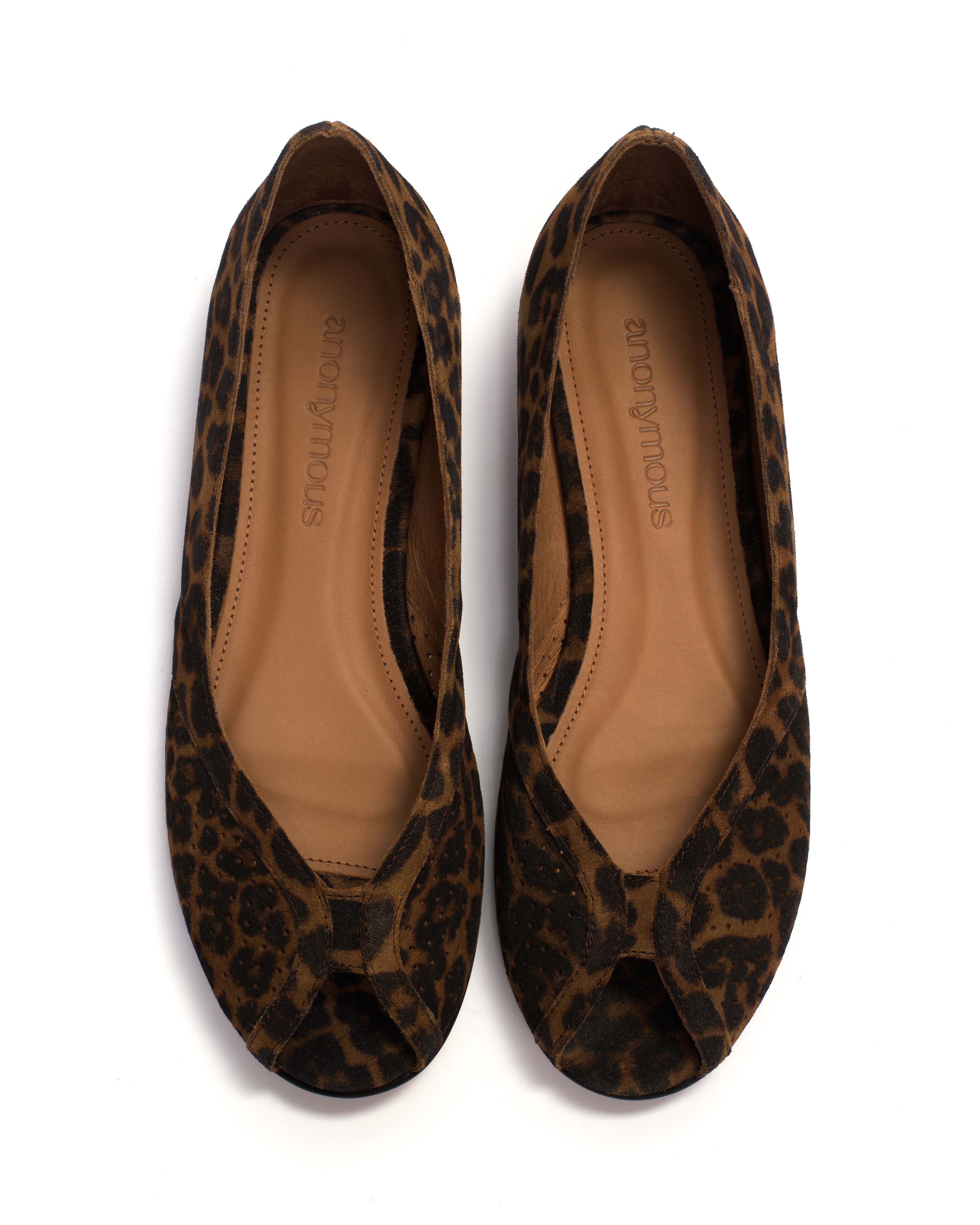 Tiffy Calf suede print Leopard
