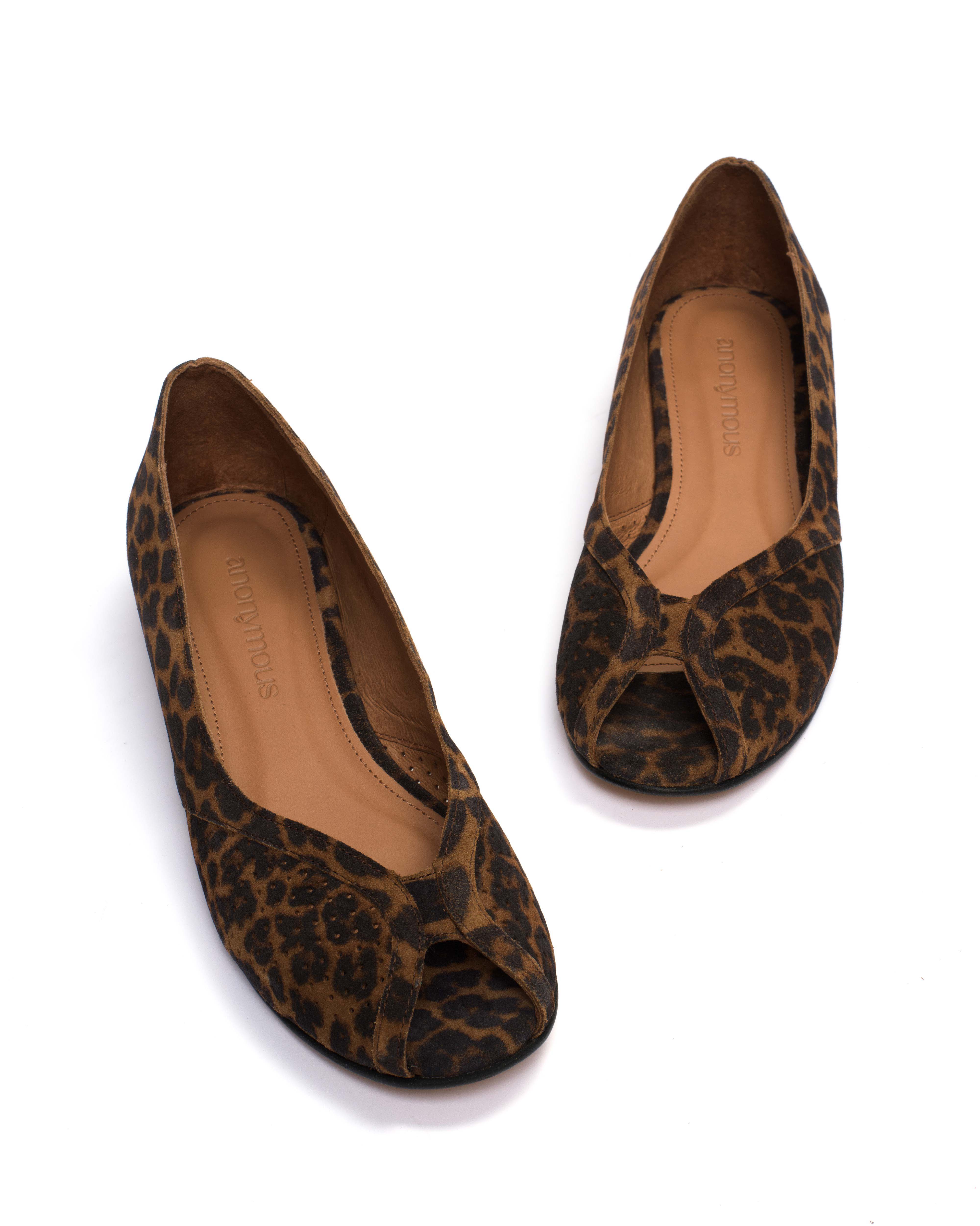 Tiffy Calf suede print Leopard