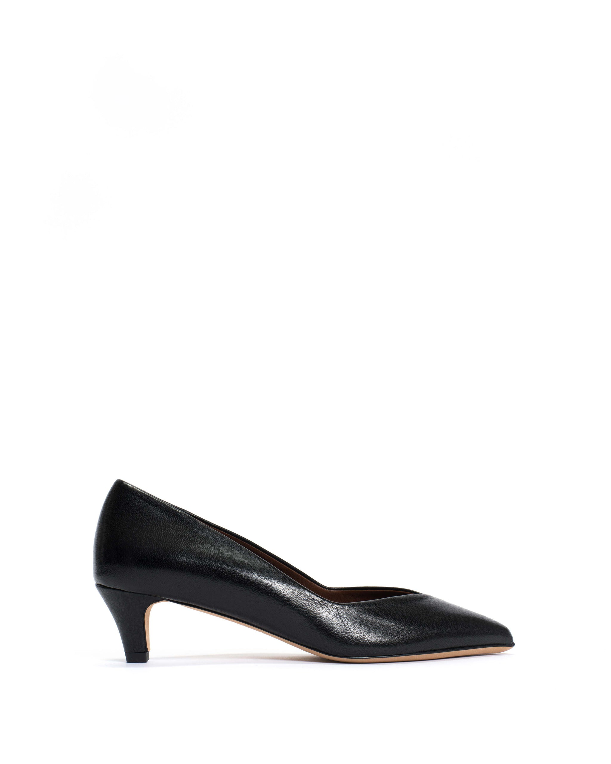 Trini 40 stiletto Shiny lamb Black - Anonymous Copenhagen