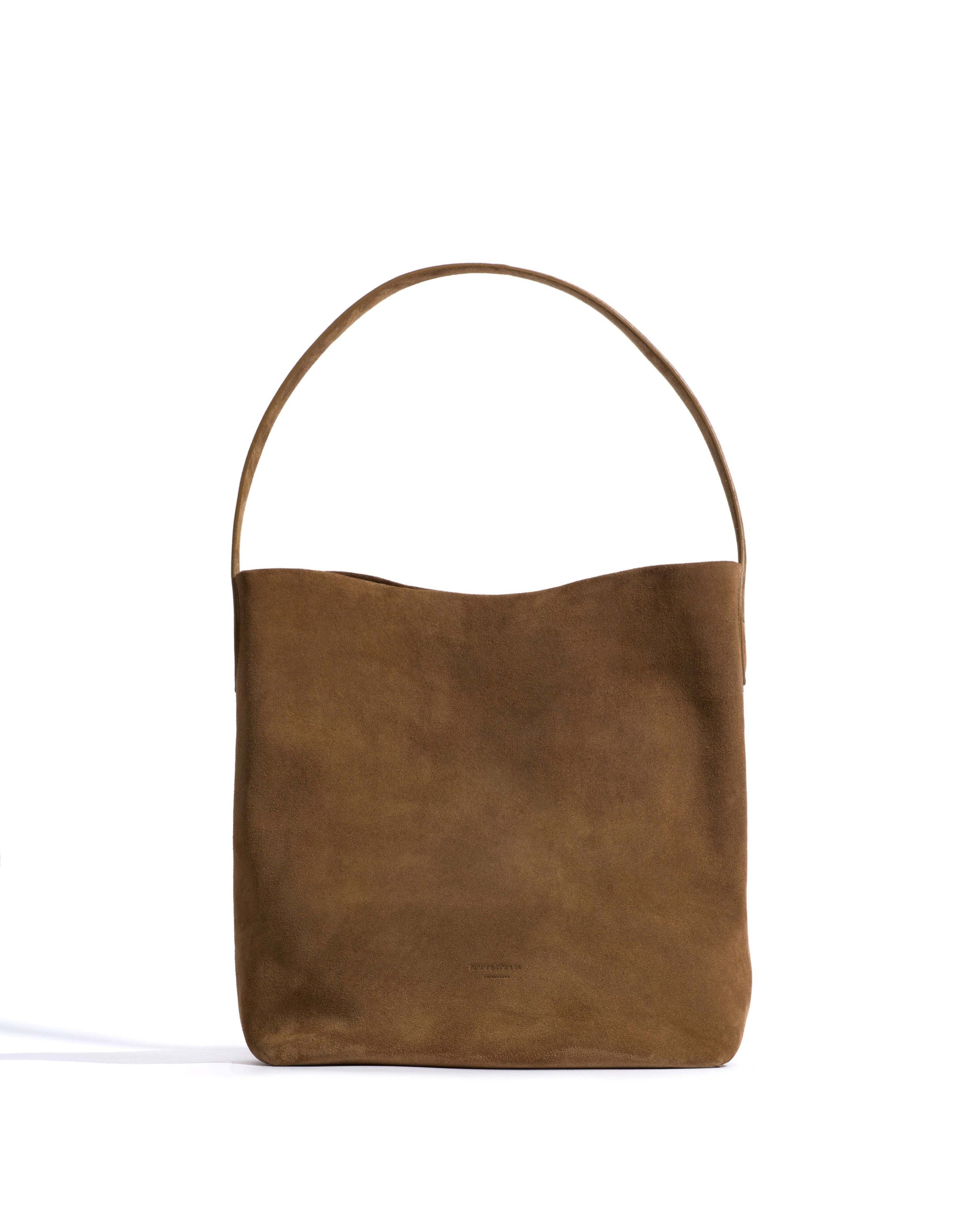 Versa everyday bag Calf suede Cinnamon - Anonymous Copenhagen Bags