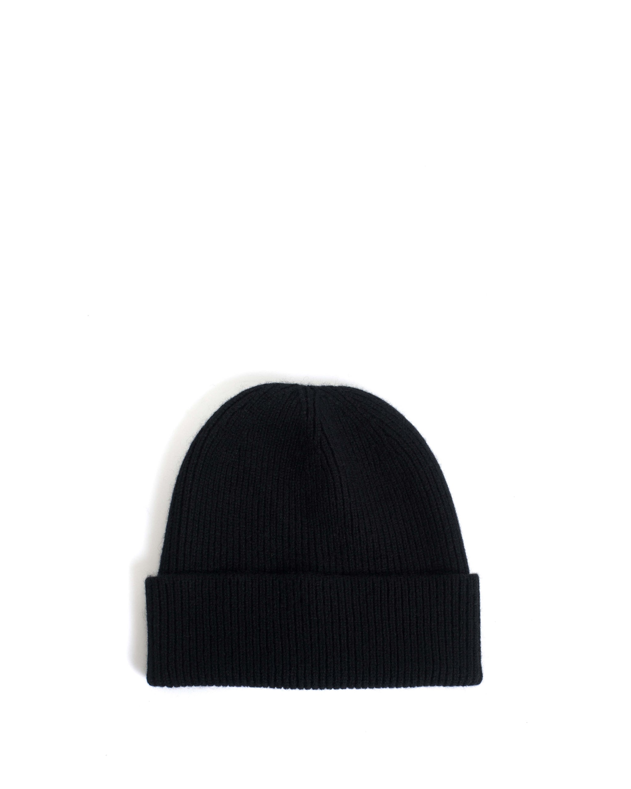 Vinni beanie 100% cashmere Black - Anonymous Copenhagen