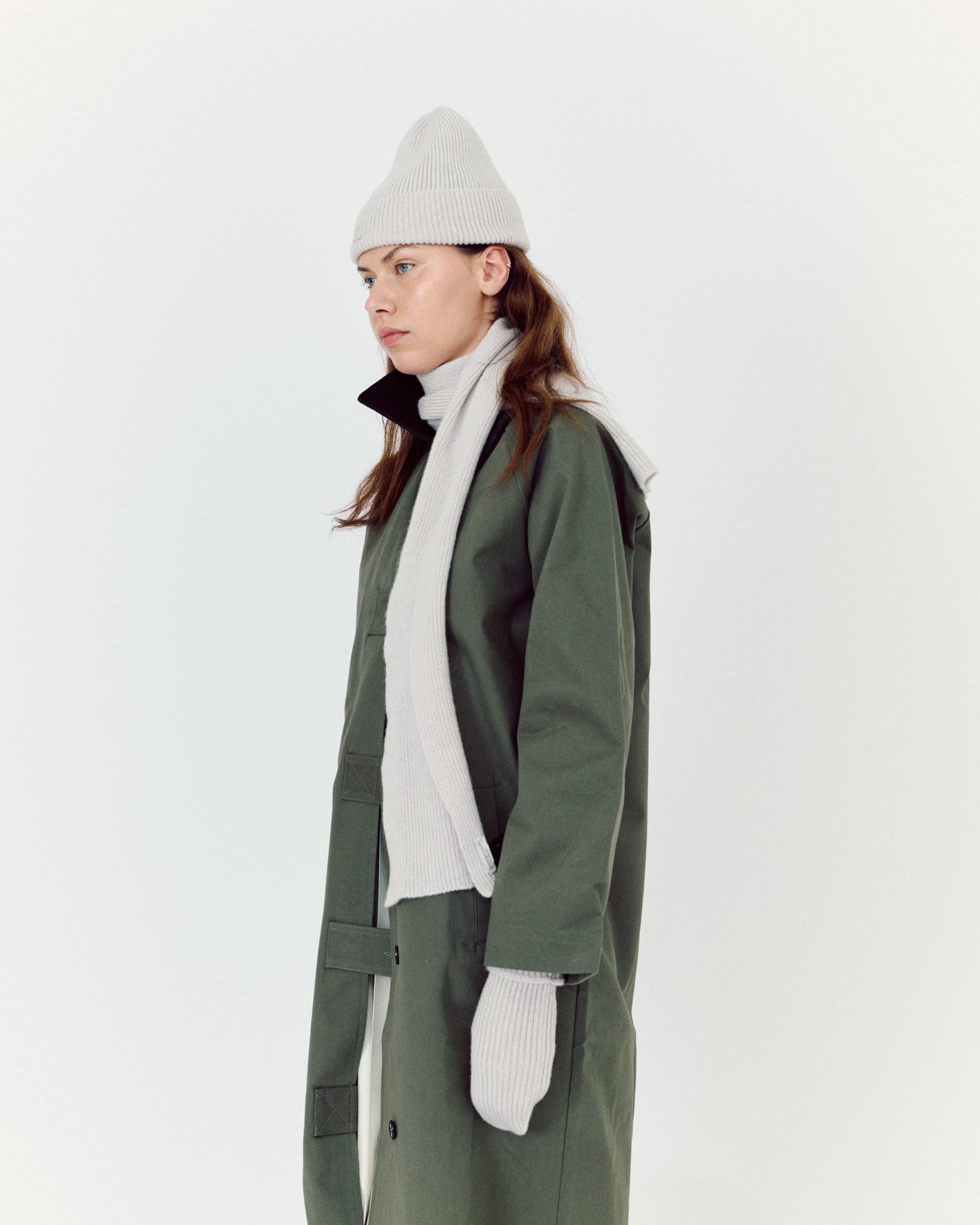 Vinni scarf 100% cashmere Ivory