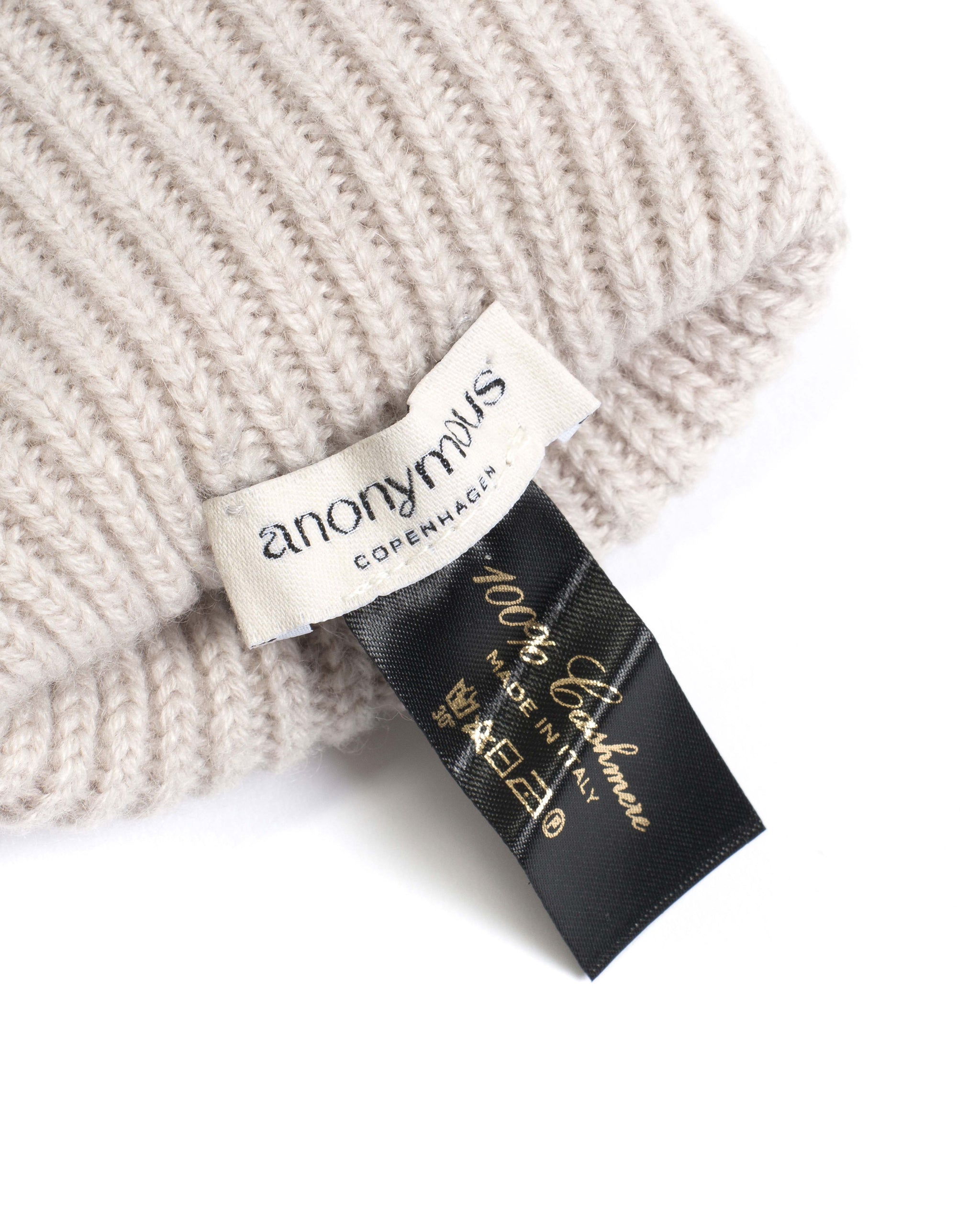 Vinni mitten 100% cashmere Ivory - Anonymous Copenhagen