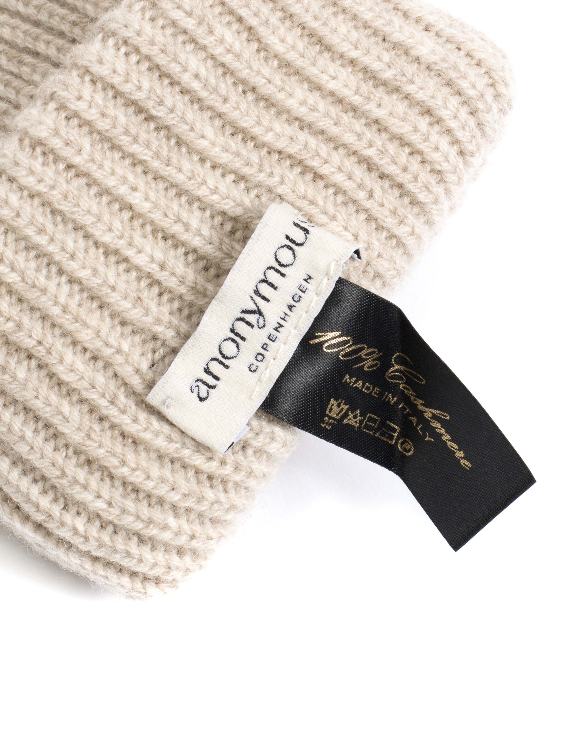 Vinni mitten 100% cashmere Oister - Anonymous Copenhagen