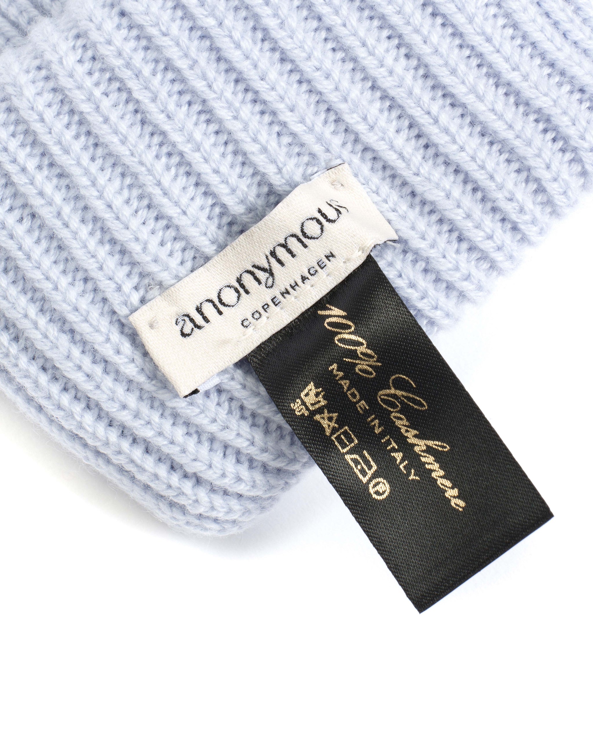 Vinni mitten 100% cashmere Sky - Anonymous Copenhagen