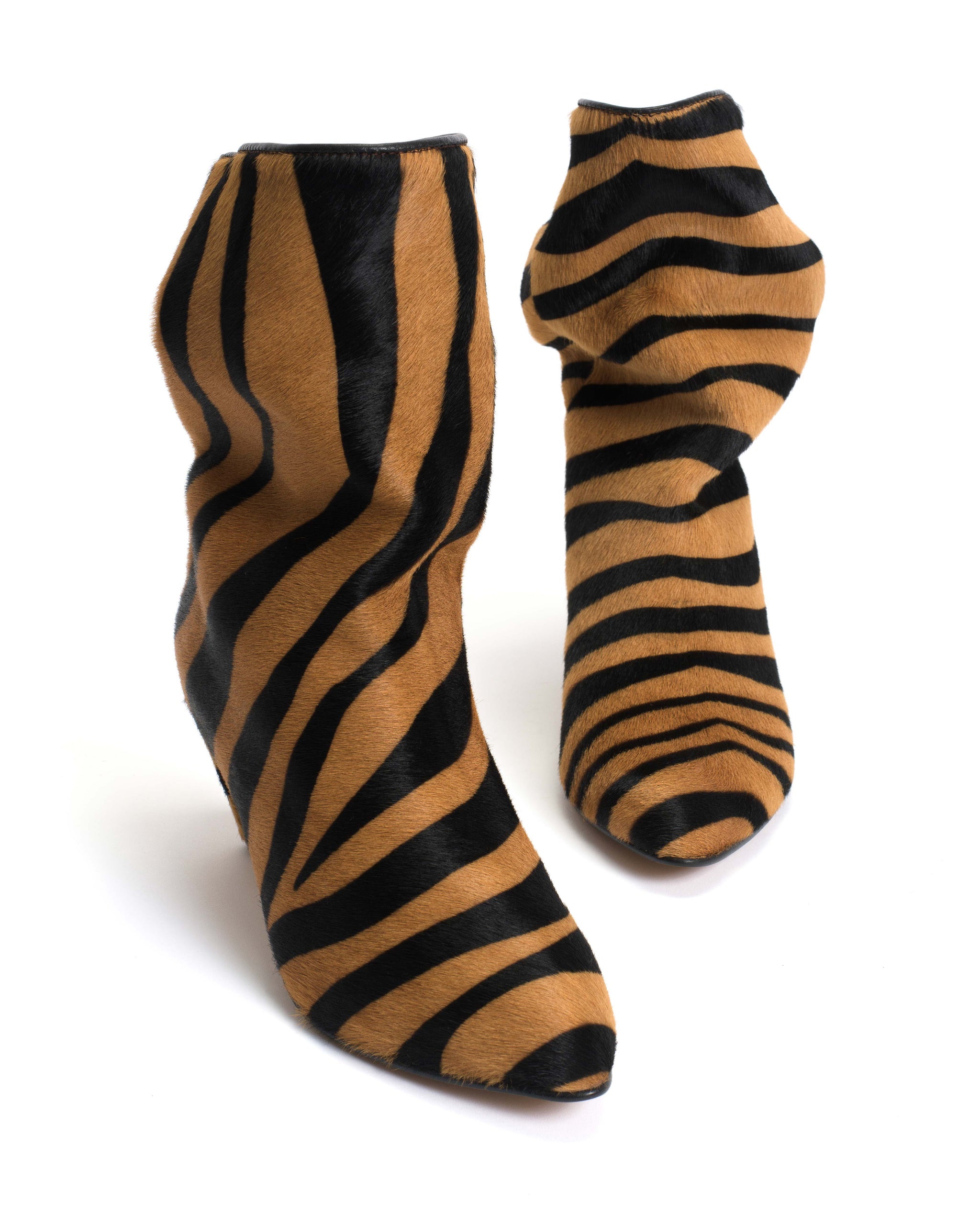 Vully 50 stiletto Calf hair Tiger - Anonymous Copenhagen