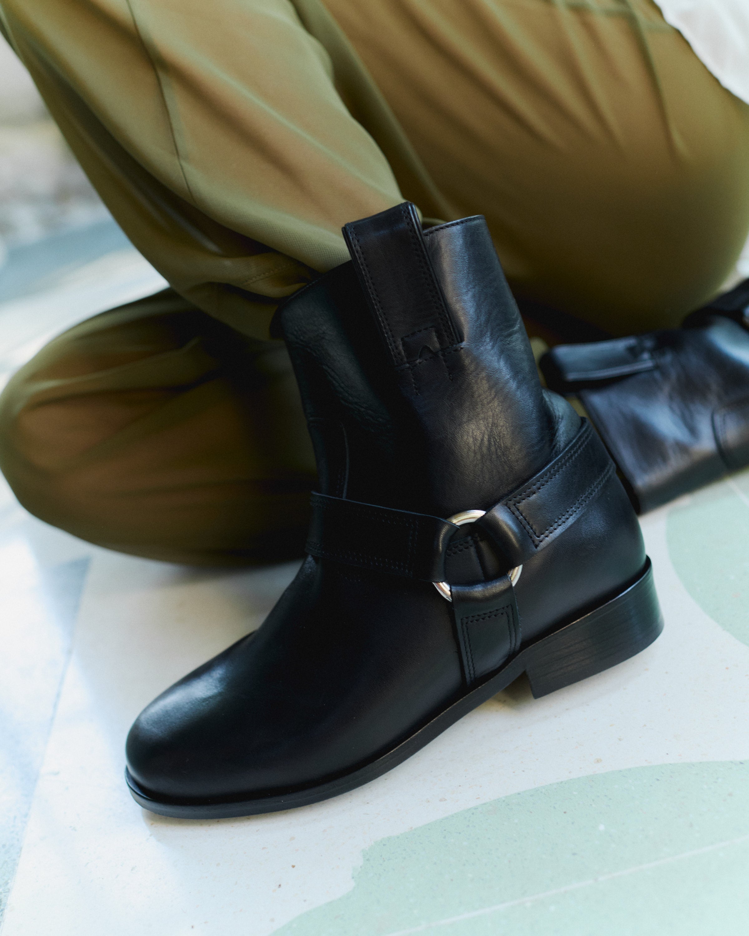Soft calf leather