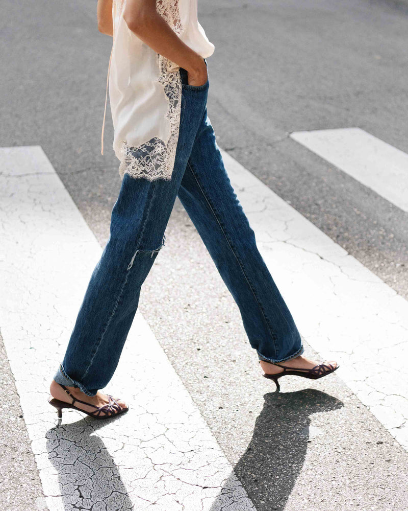 Open toe heels