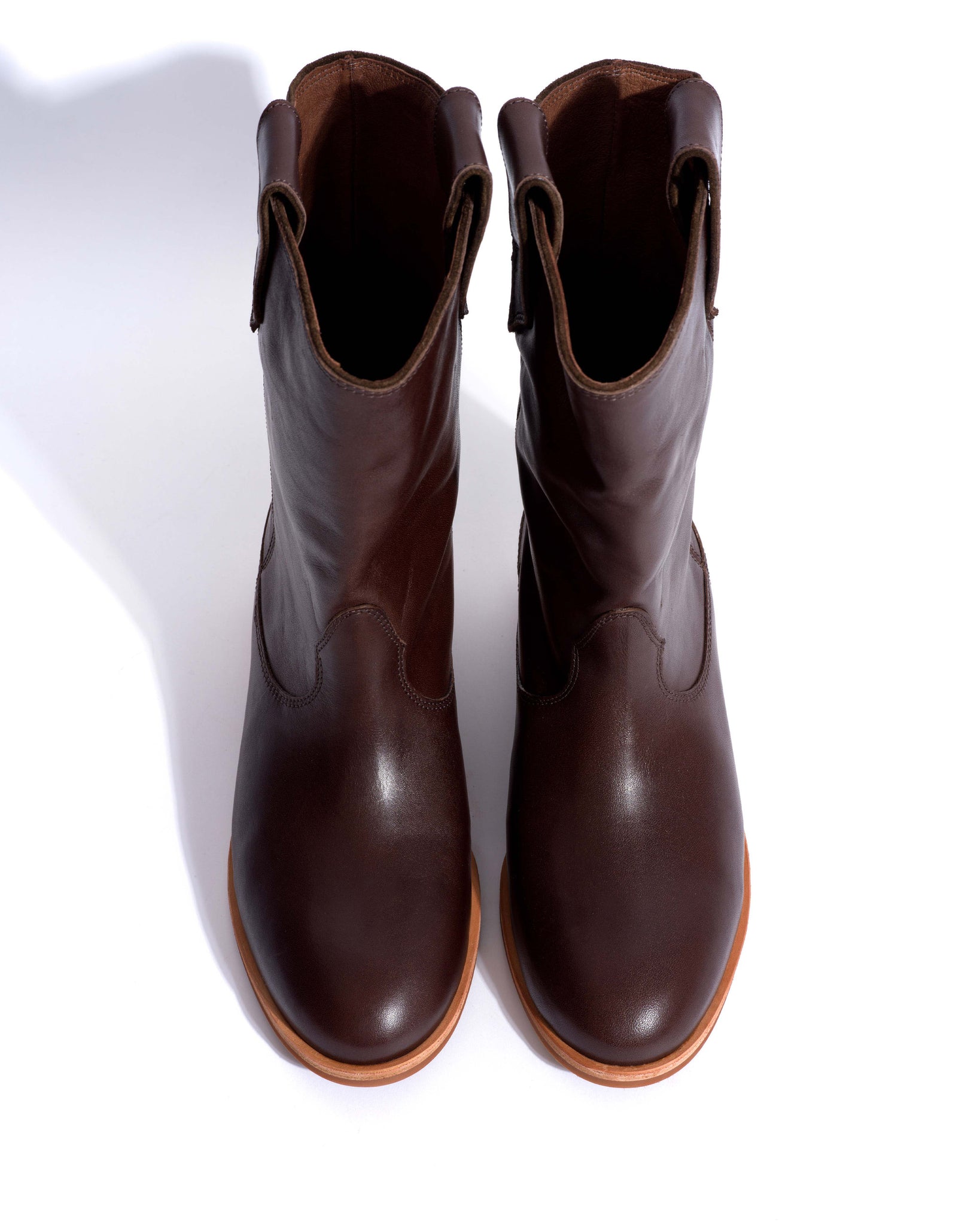 Claudia Vegetal soft calf Coffee brown