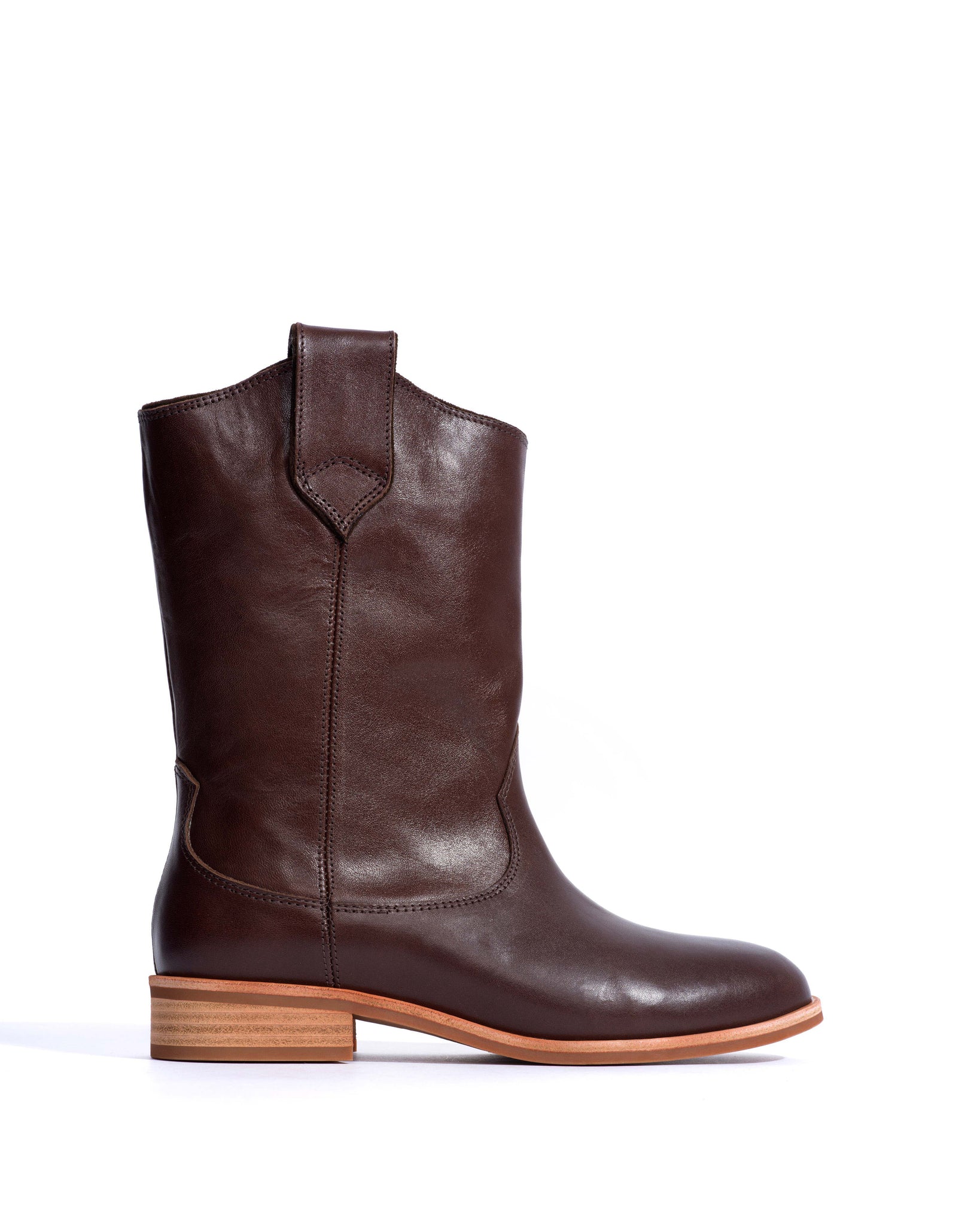 Claudia Vegetal soft calf Coffee brown