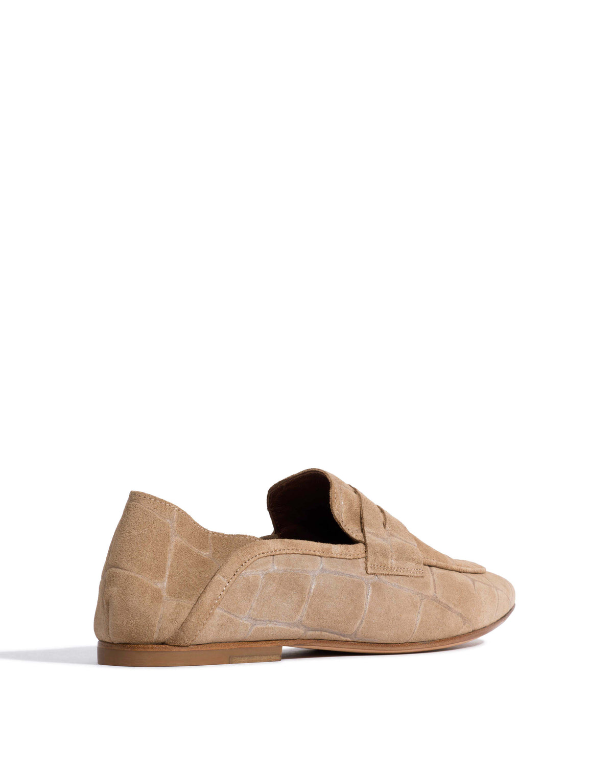 Lindsay Croco calf suede Scirocco