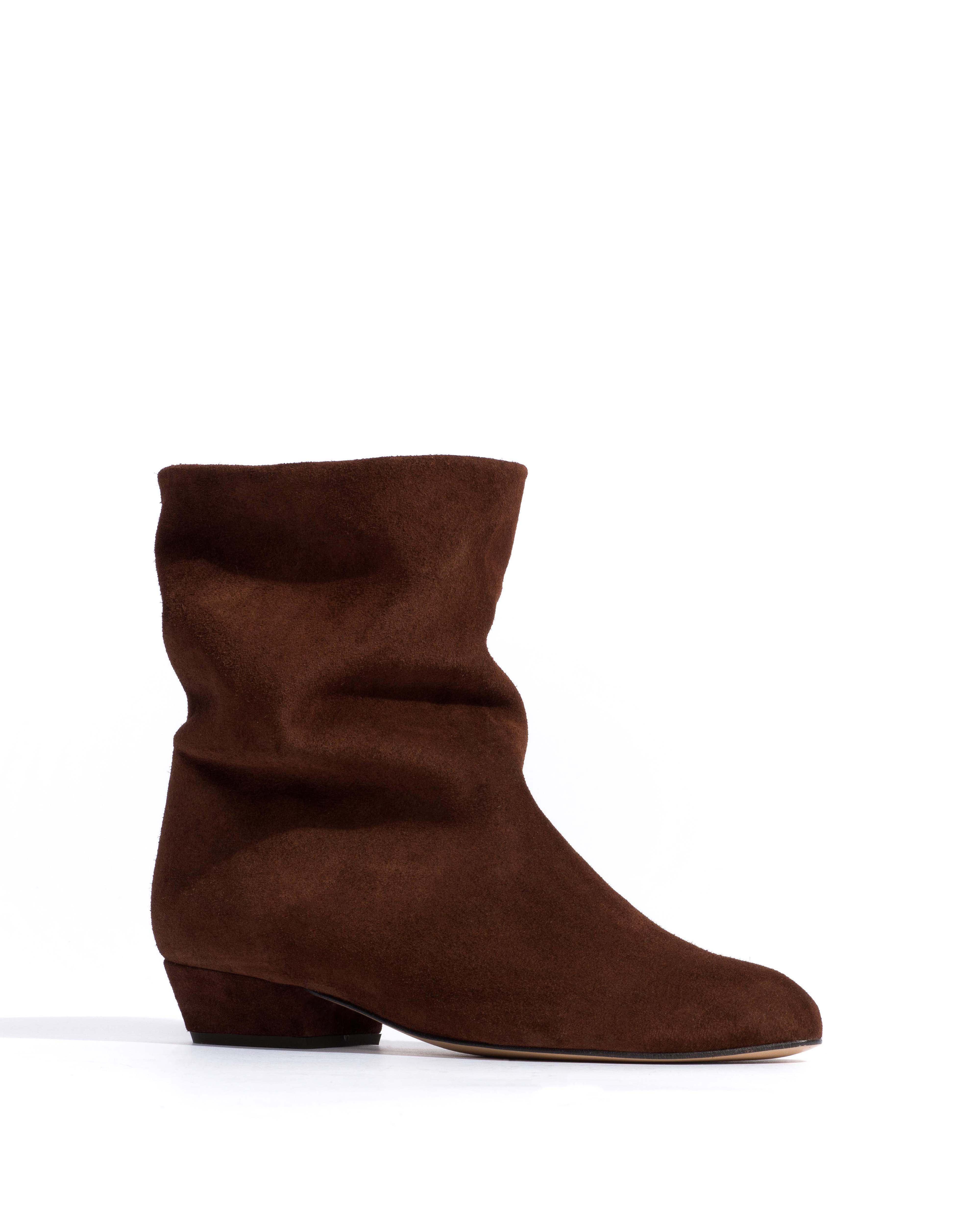 Vully 20 Calf suede Chocolate