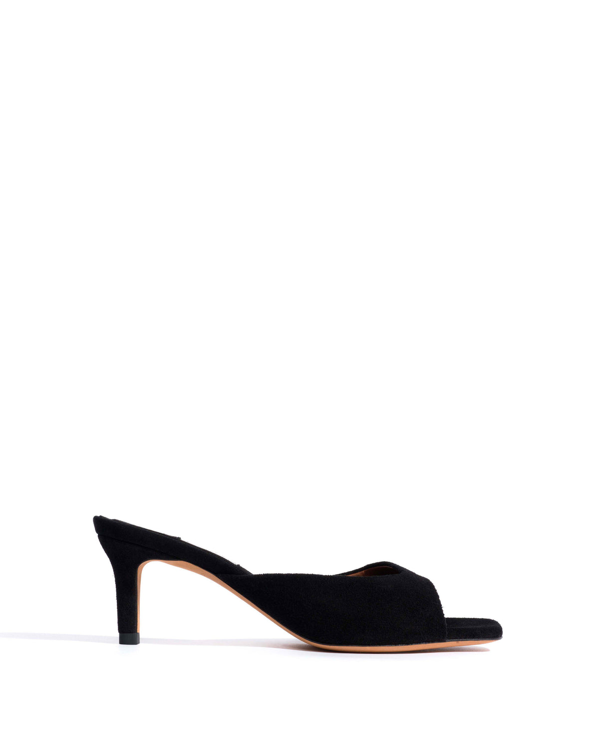 Mazy 55 Calf suede Black