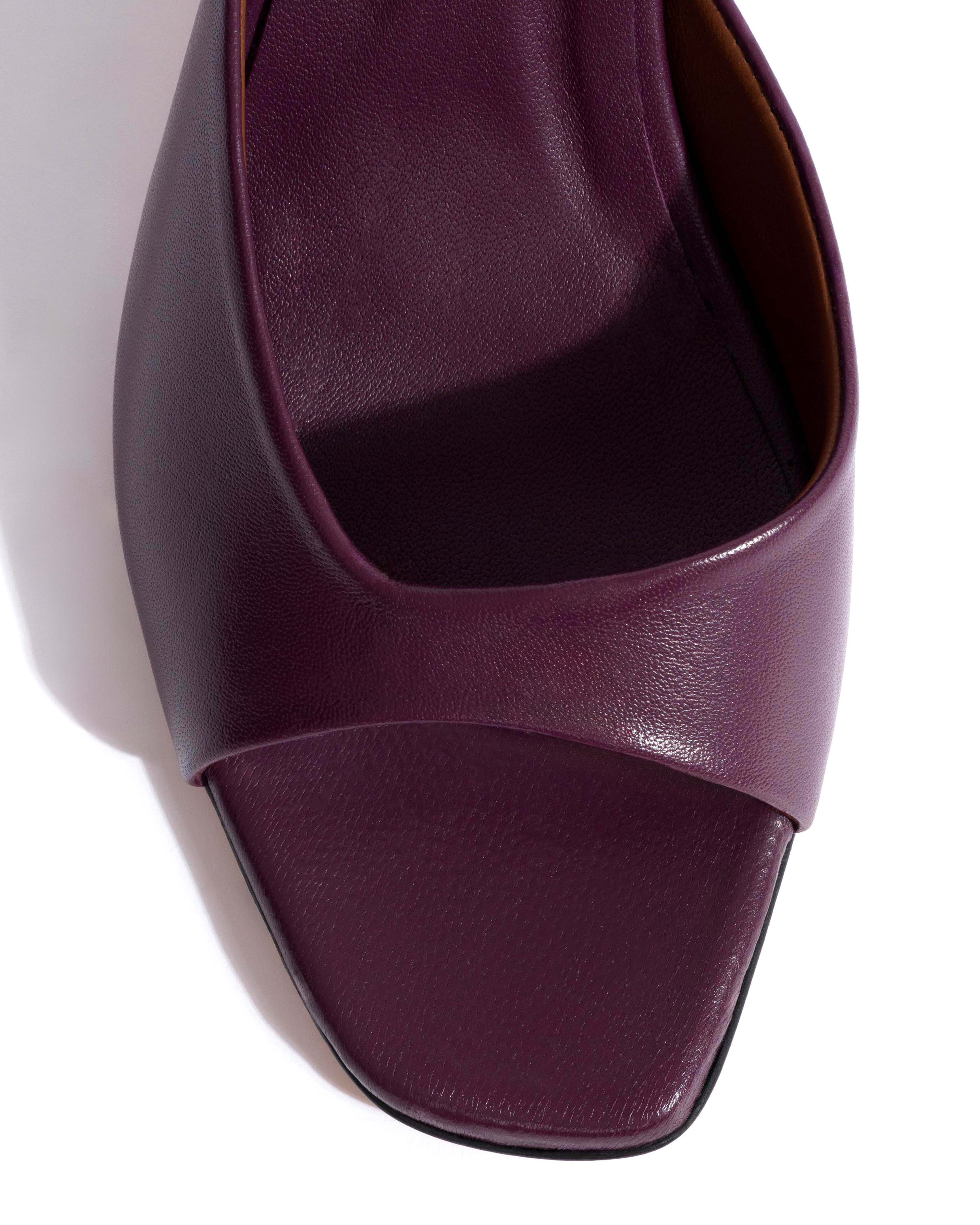 Mazy 75 Shiny lamb Fig purple