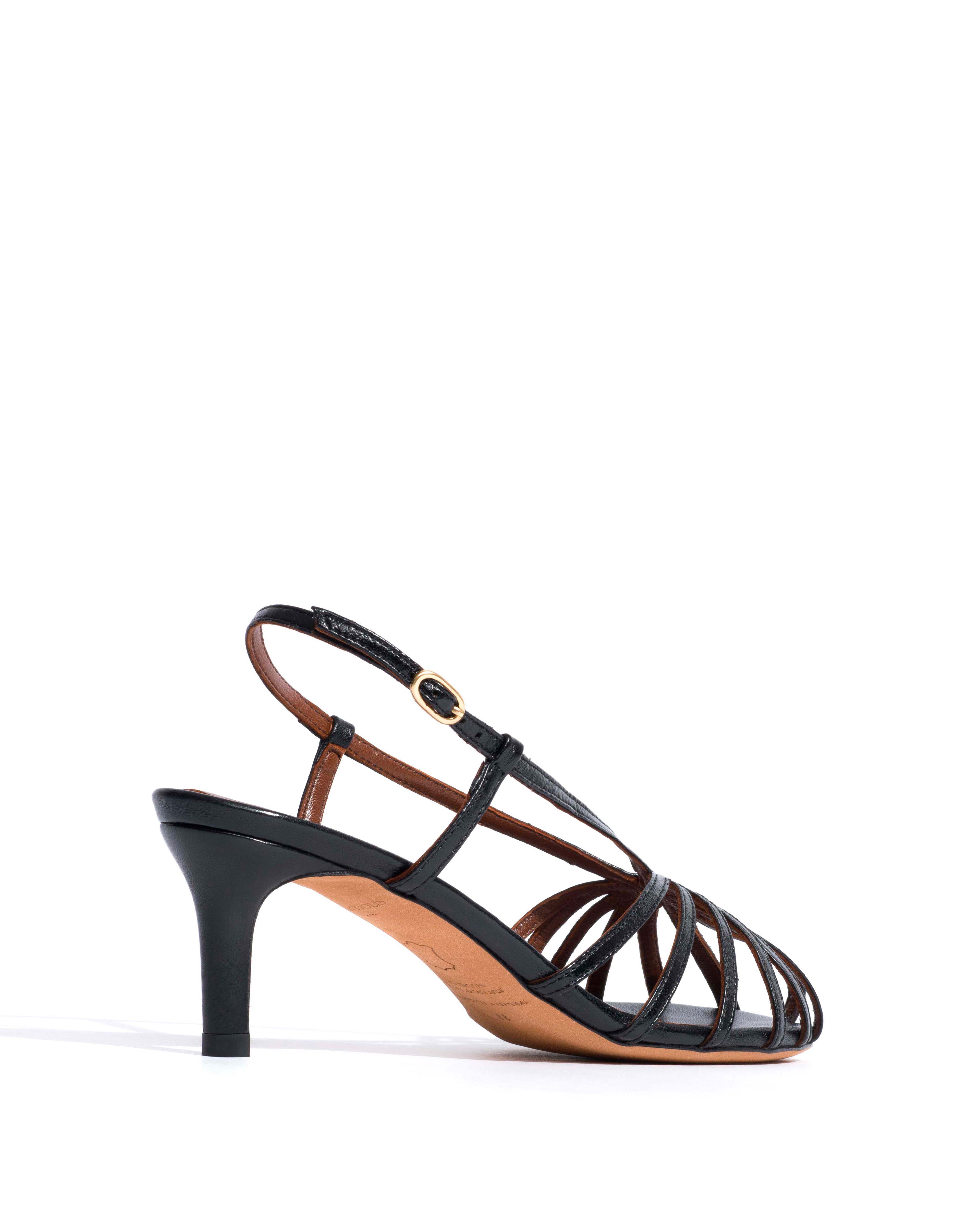 Candace 55 Shiny lamb Black