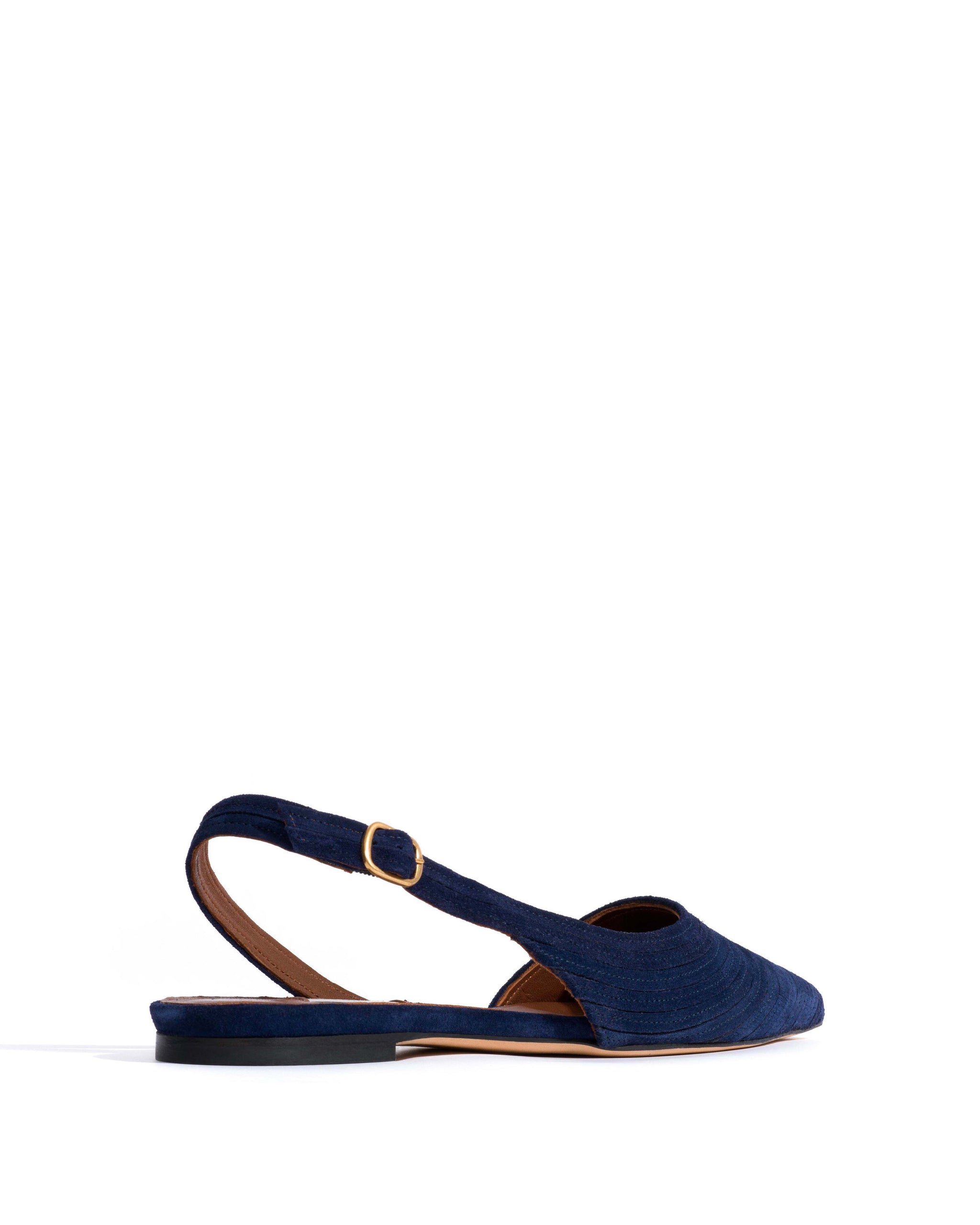 Carla 10 Calf suede Ink blue - Anonymous Copenhagen Shoes