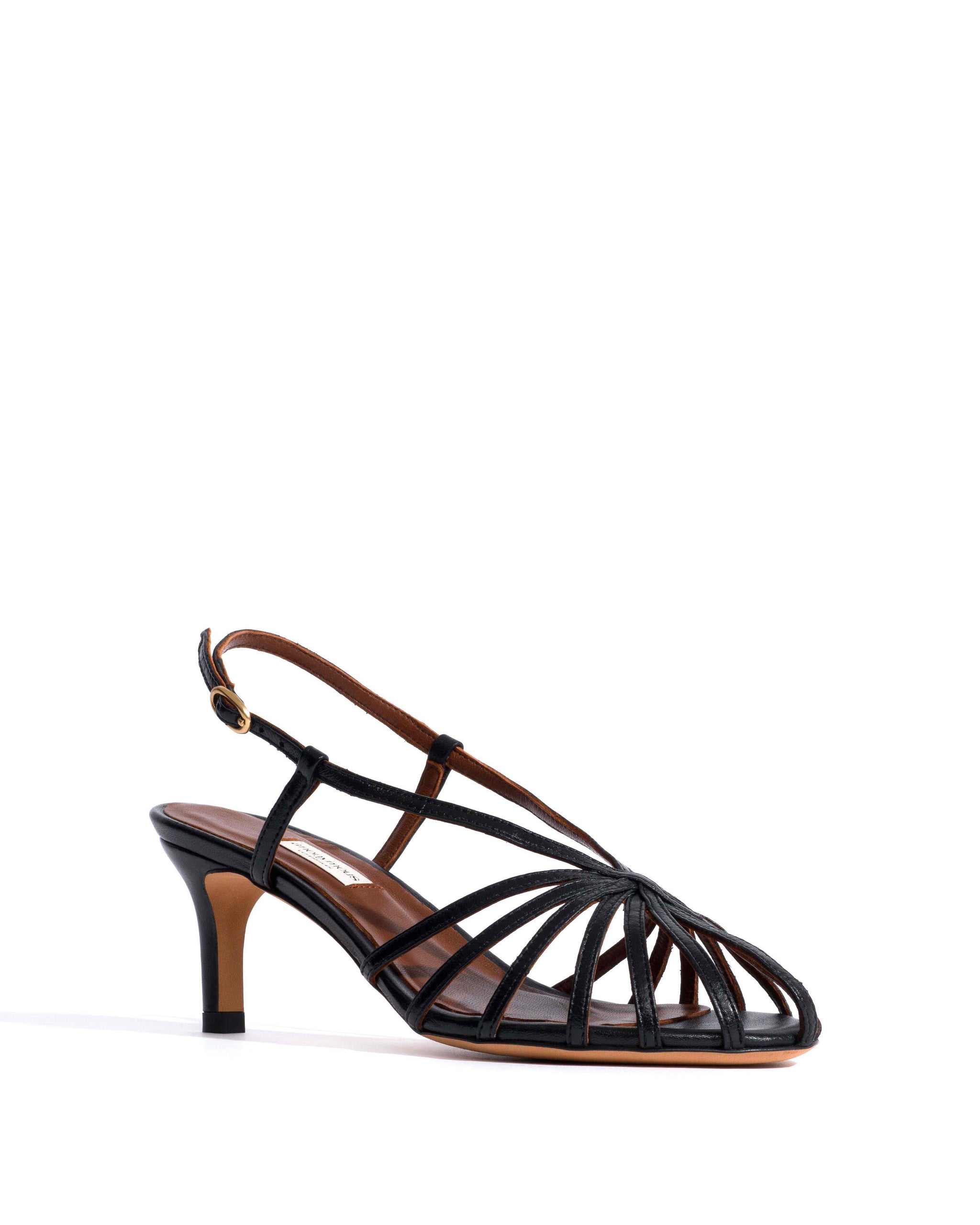 Candace 55 Shiny lamb Black - Anonymous Copenhagen Heels