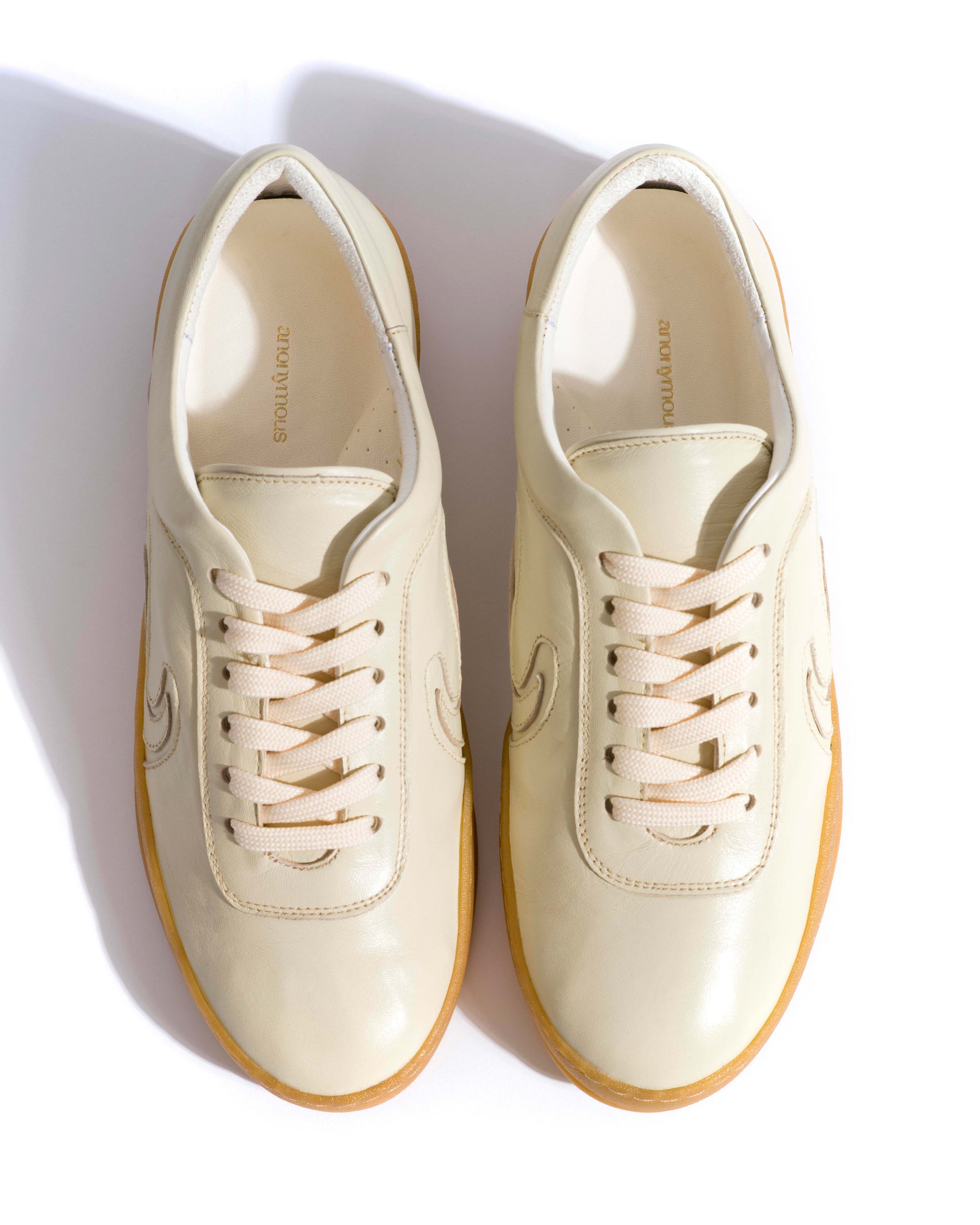 Blaire Shiny lamb White sand - Anonymous Copenhagen Shoes