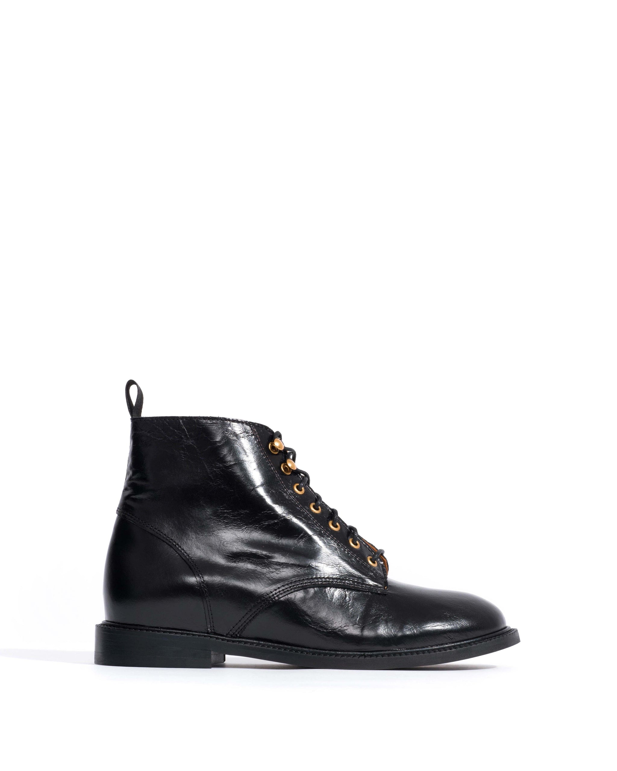 Valery Crinkled soft calf Black - Anonymous Copenhagen Ankle boots