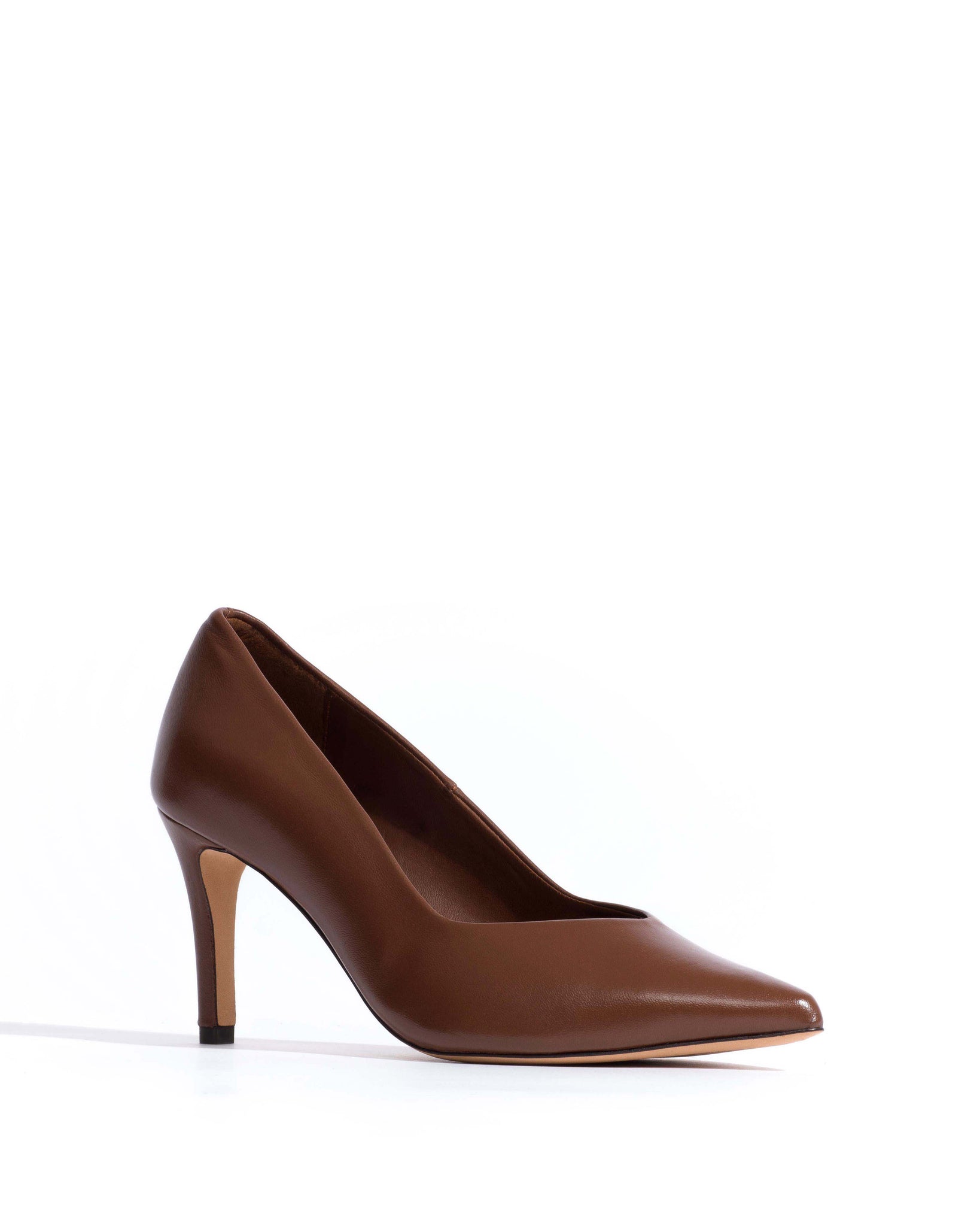 Trini 75 Shiny lamb Chocolate - Anonymous Copenhagen Heels