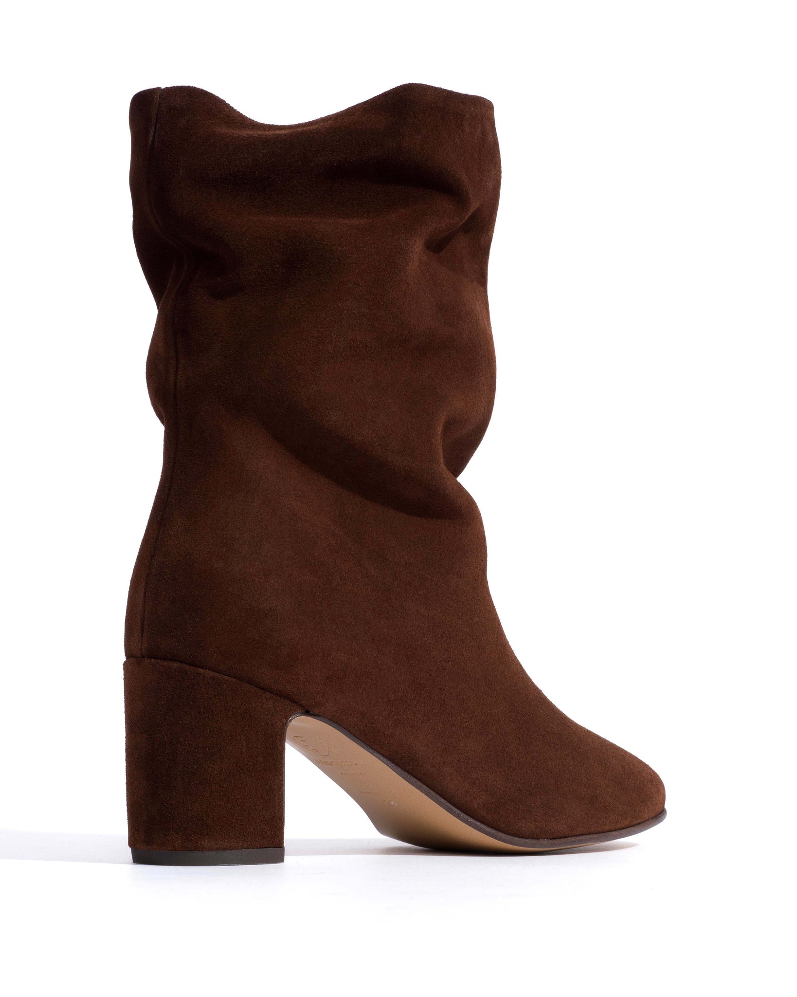 Lully 55 Calf suede Chocolate