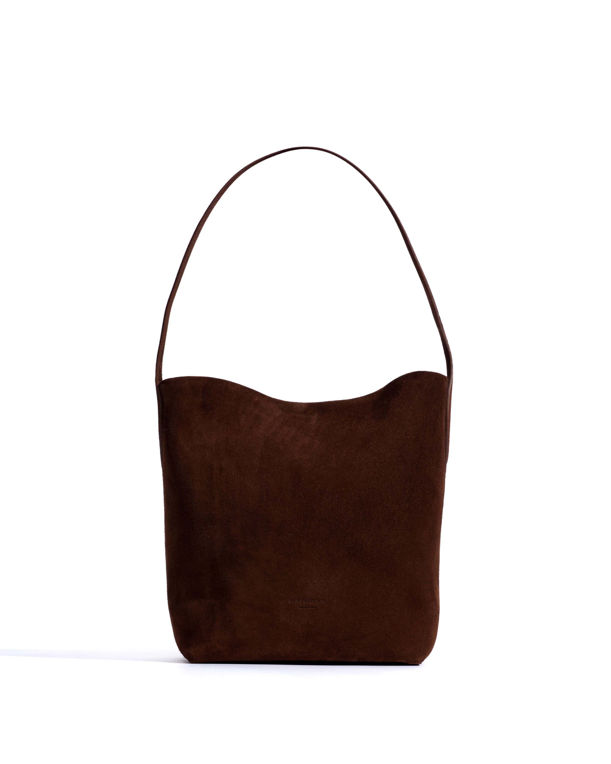 Versa petite bag Calf suede Chocolate