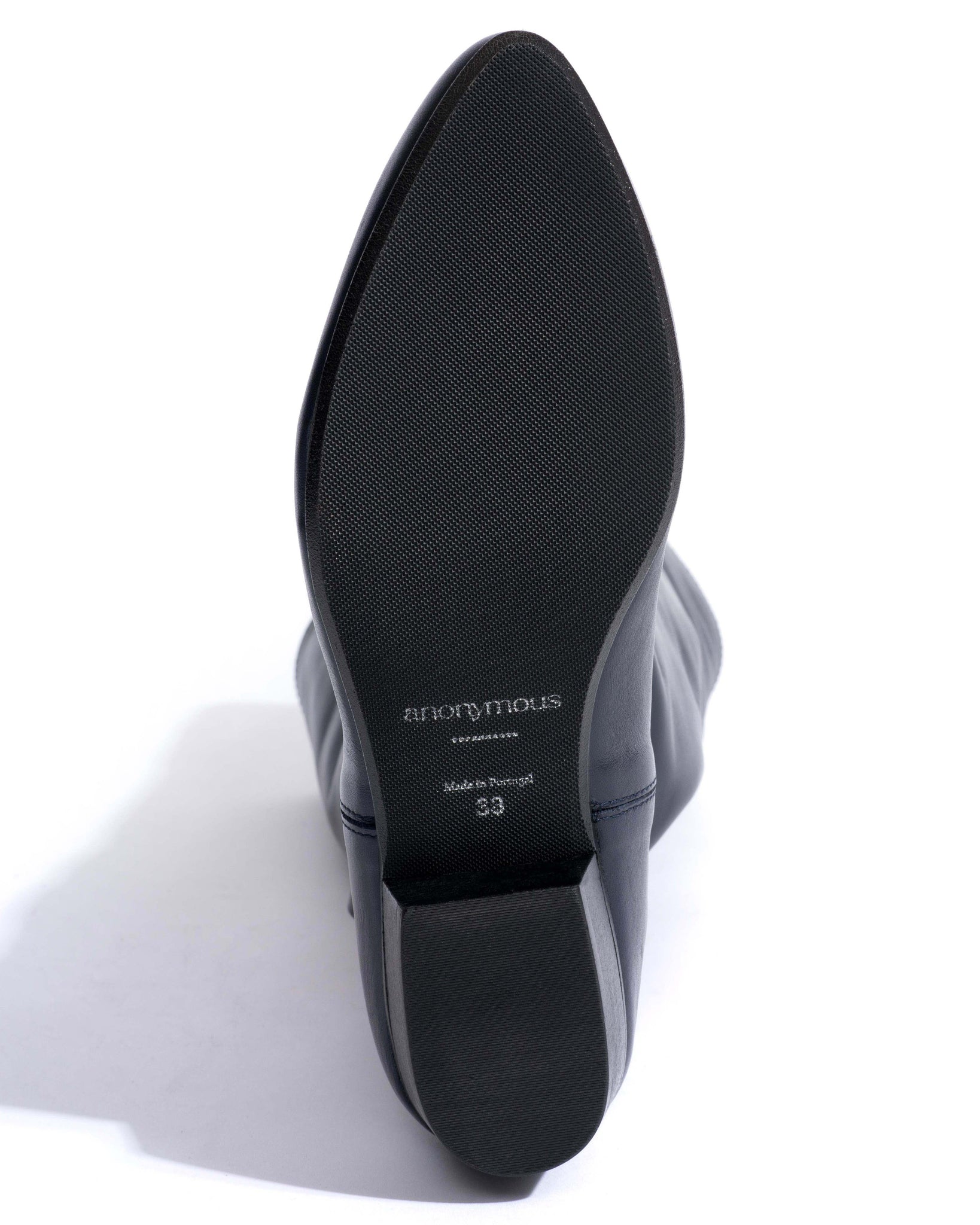 Jasmina 20 Soft calf & suede leather Dark blue & ink blue - Anonymous Copenhagen High shaft boots