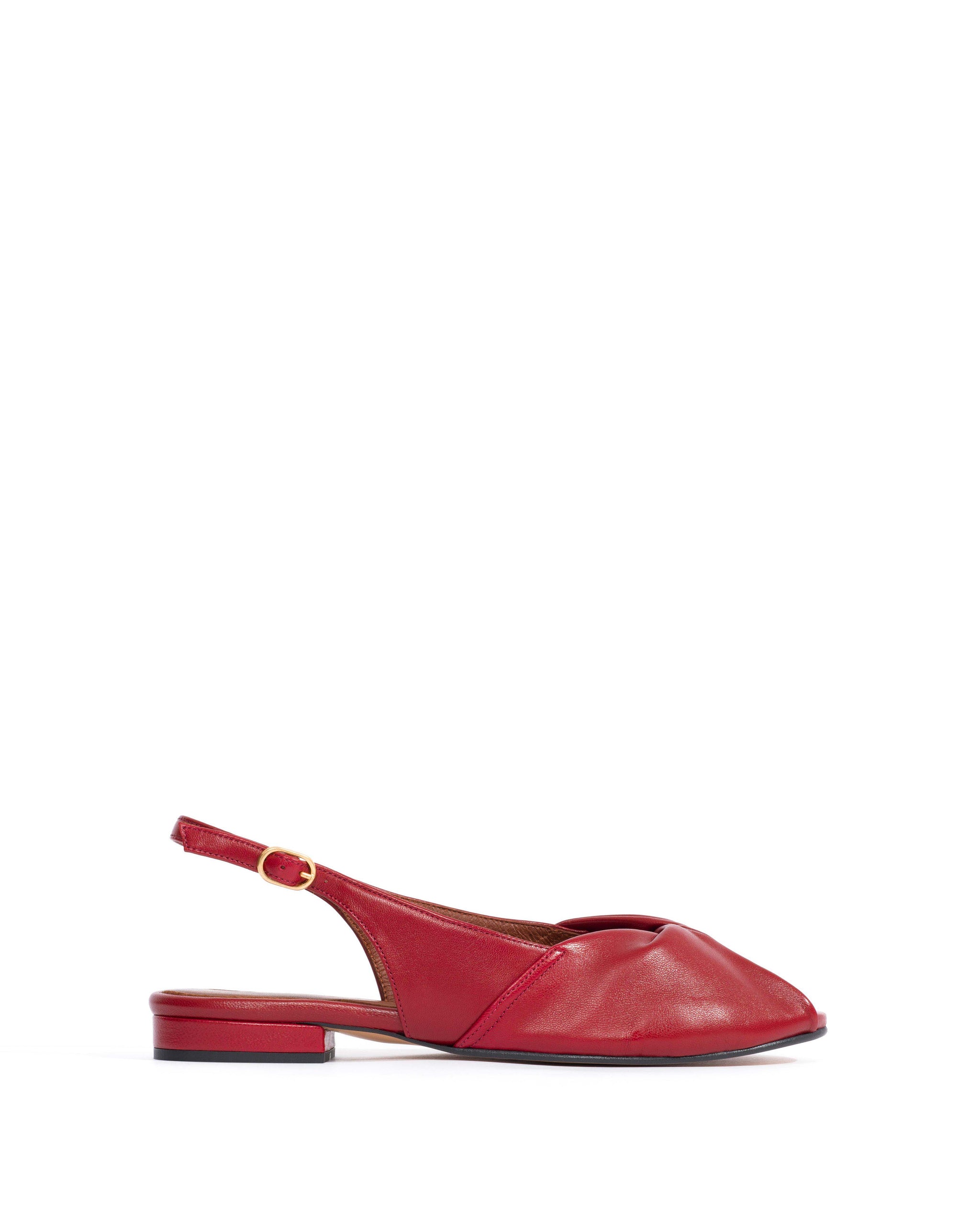 Magda 20 Silky lamb Pomegranate - Anonymous Copenhagen Flat sandals