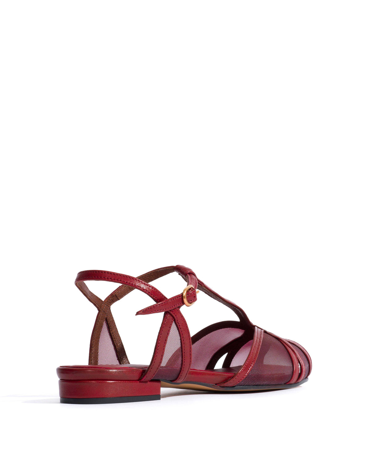 Therese 20 mesh Shiny lamb & mesh Pomegranate