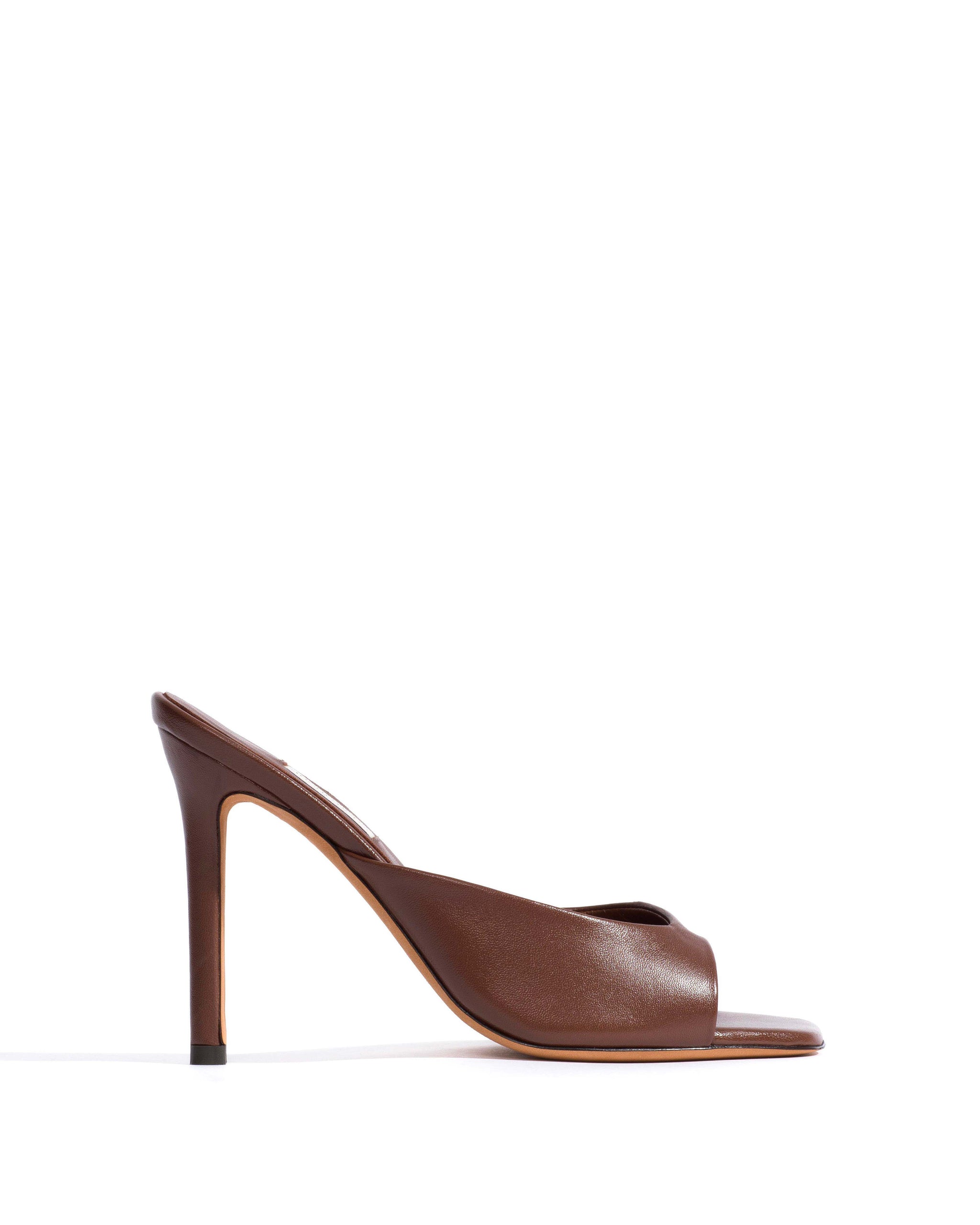 Mazy 100 Shiny lamb Chocolate - Anonymous Copenhagen Heels