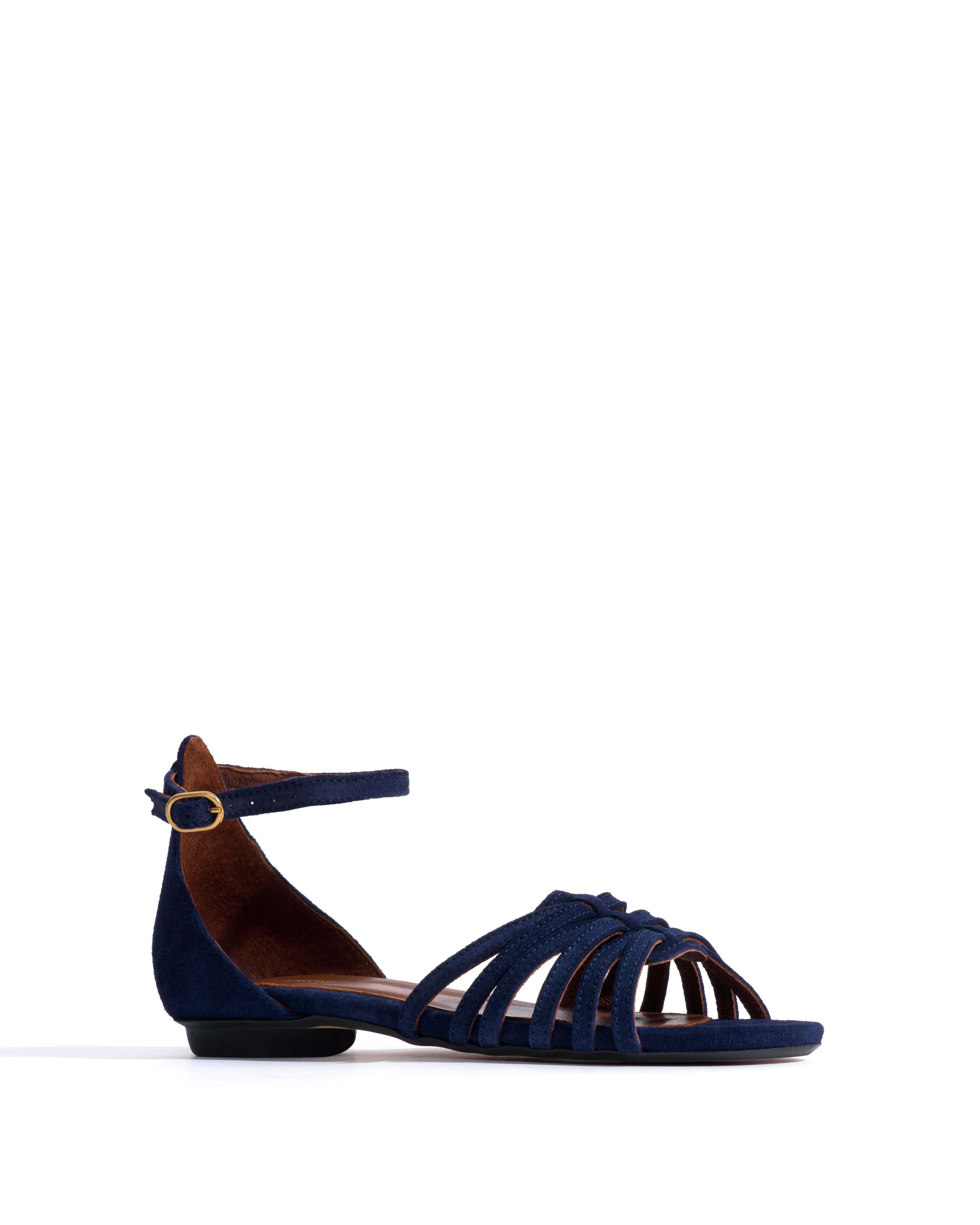 Mareike 10 Calf suede Ink blue