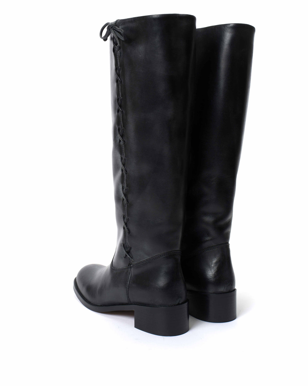 Dico Ann Side laces Escovado Black