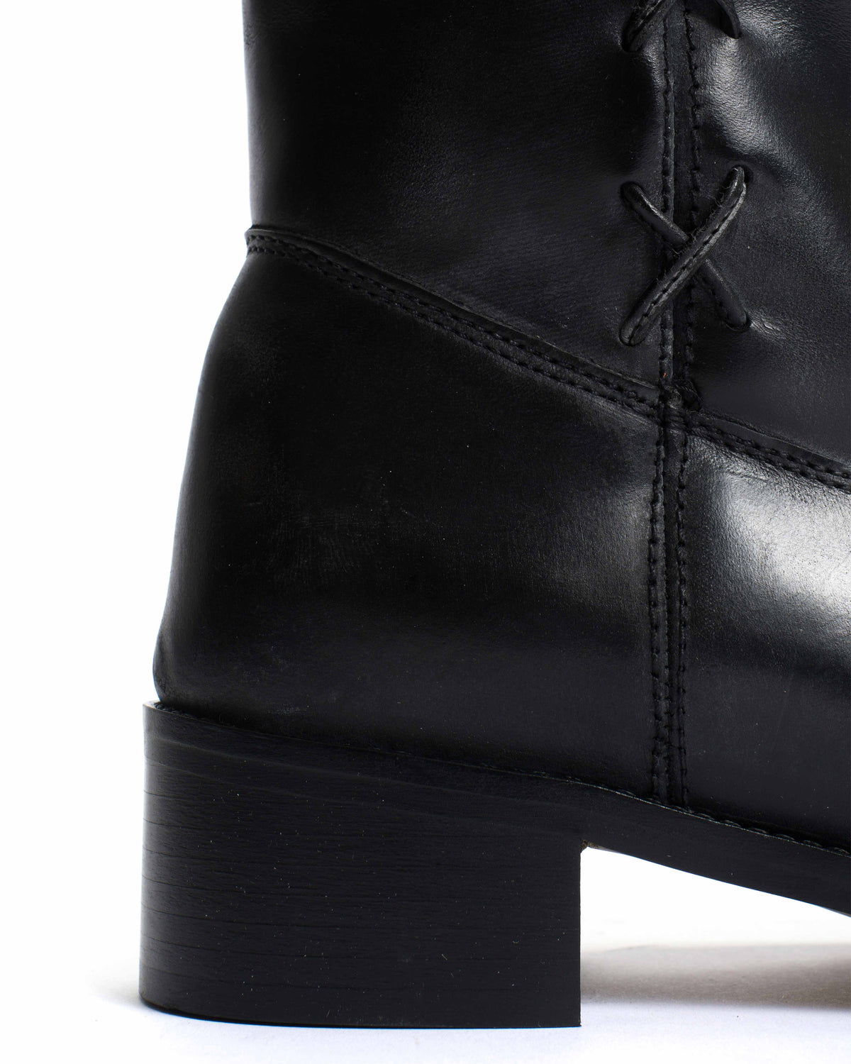 Dico Ann Side laces Escovado Black