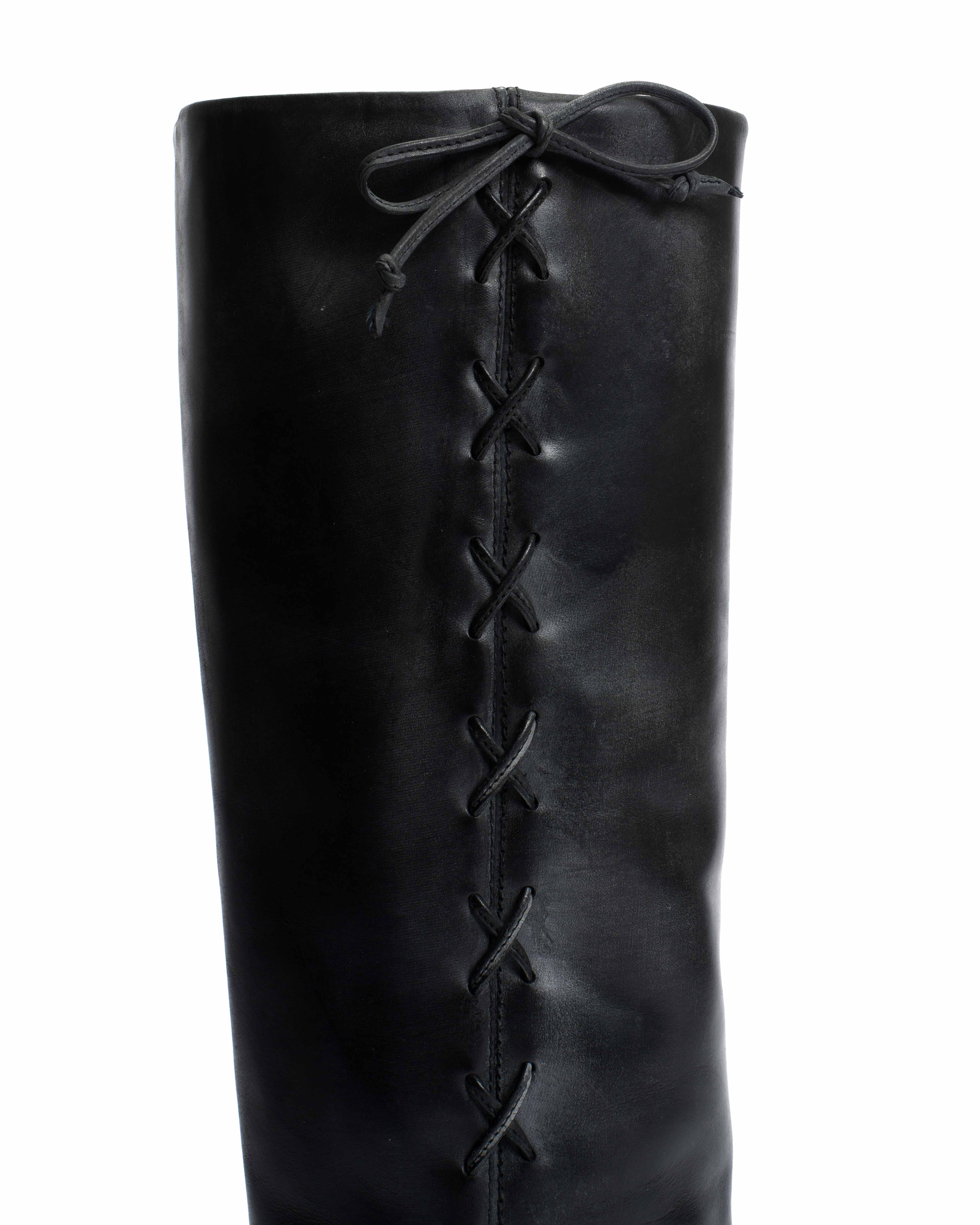 Dico Ann Side laces Escovado Black