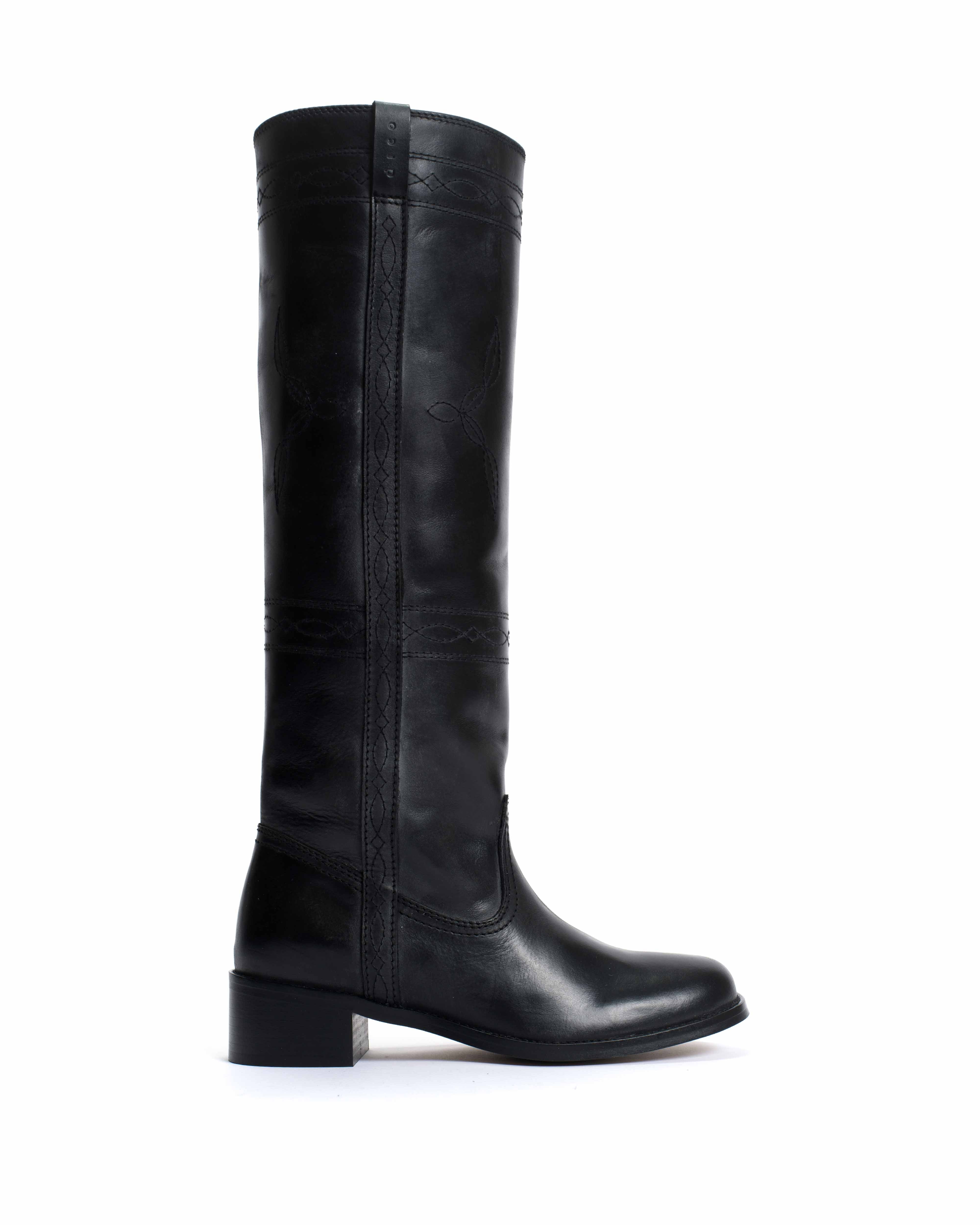 Dico Ann Western stitch Escovado Black