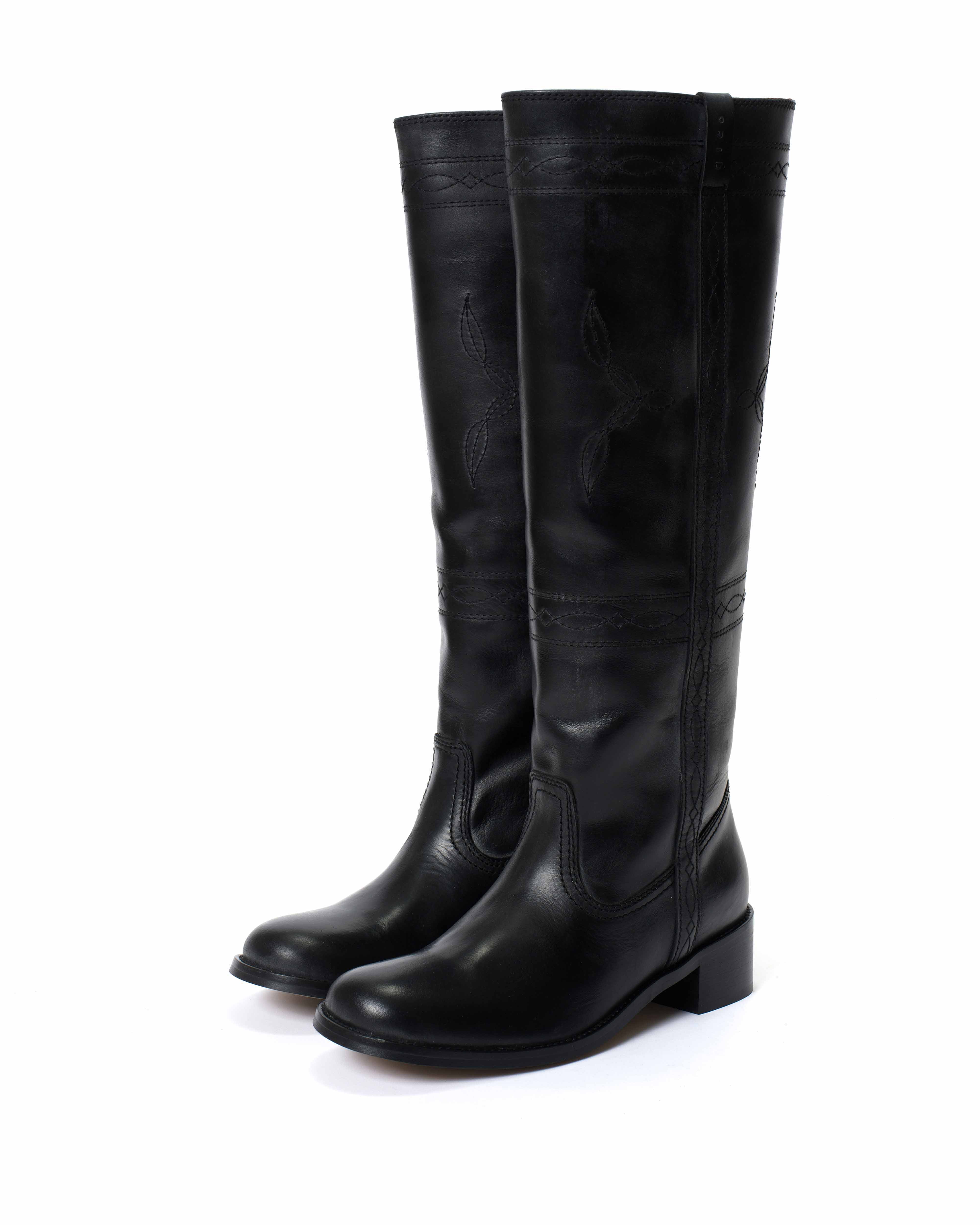 Dico Ann Western stitch Escovado Black