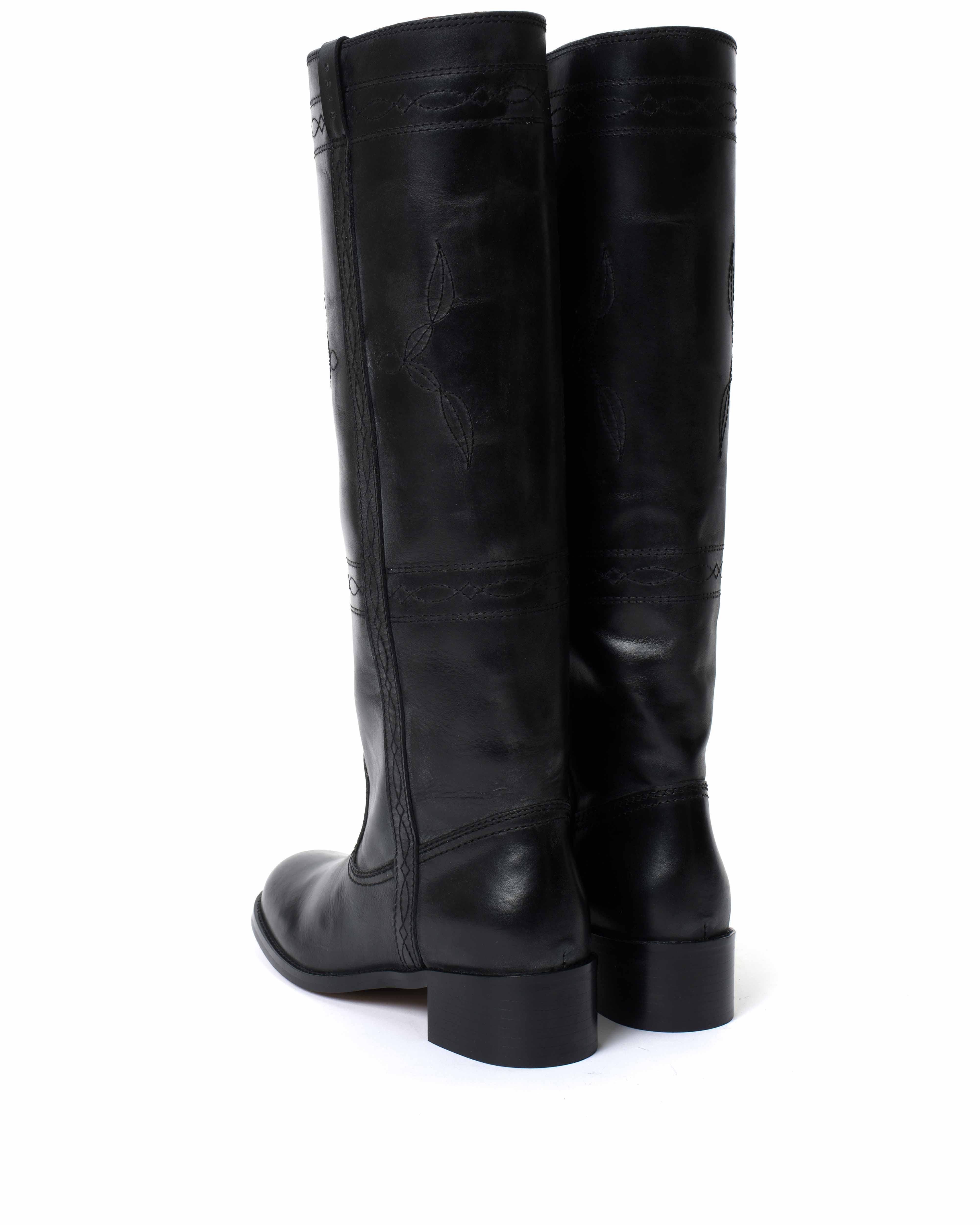 Dico Ann Western stitch Escovado Black