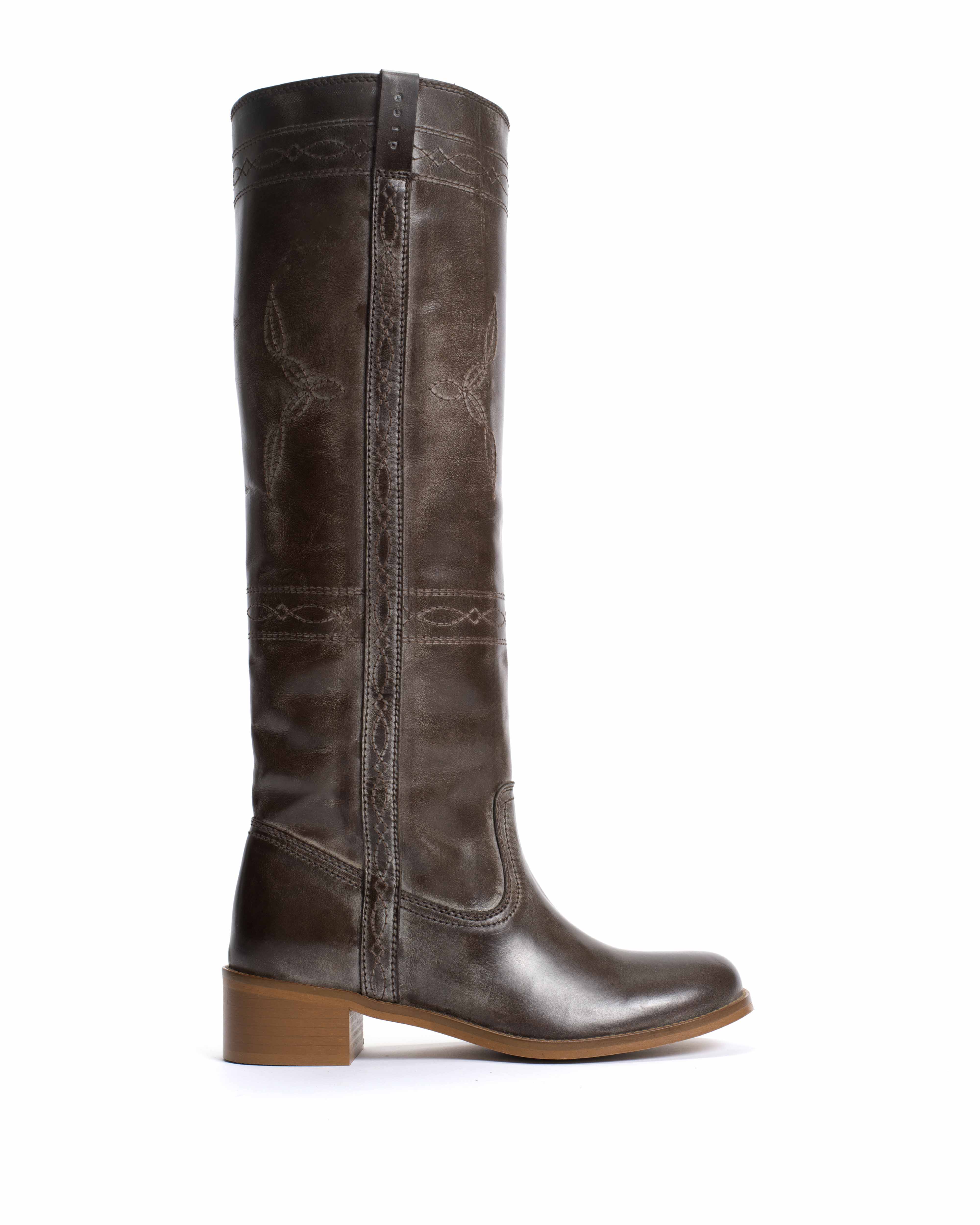 Dico Ann Western stitch Escovado Dark brown