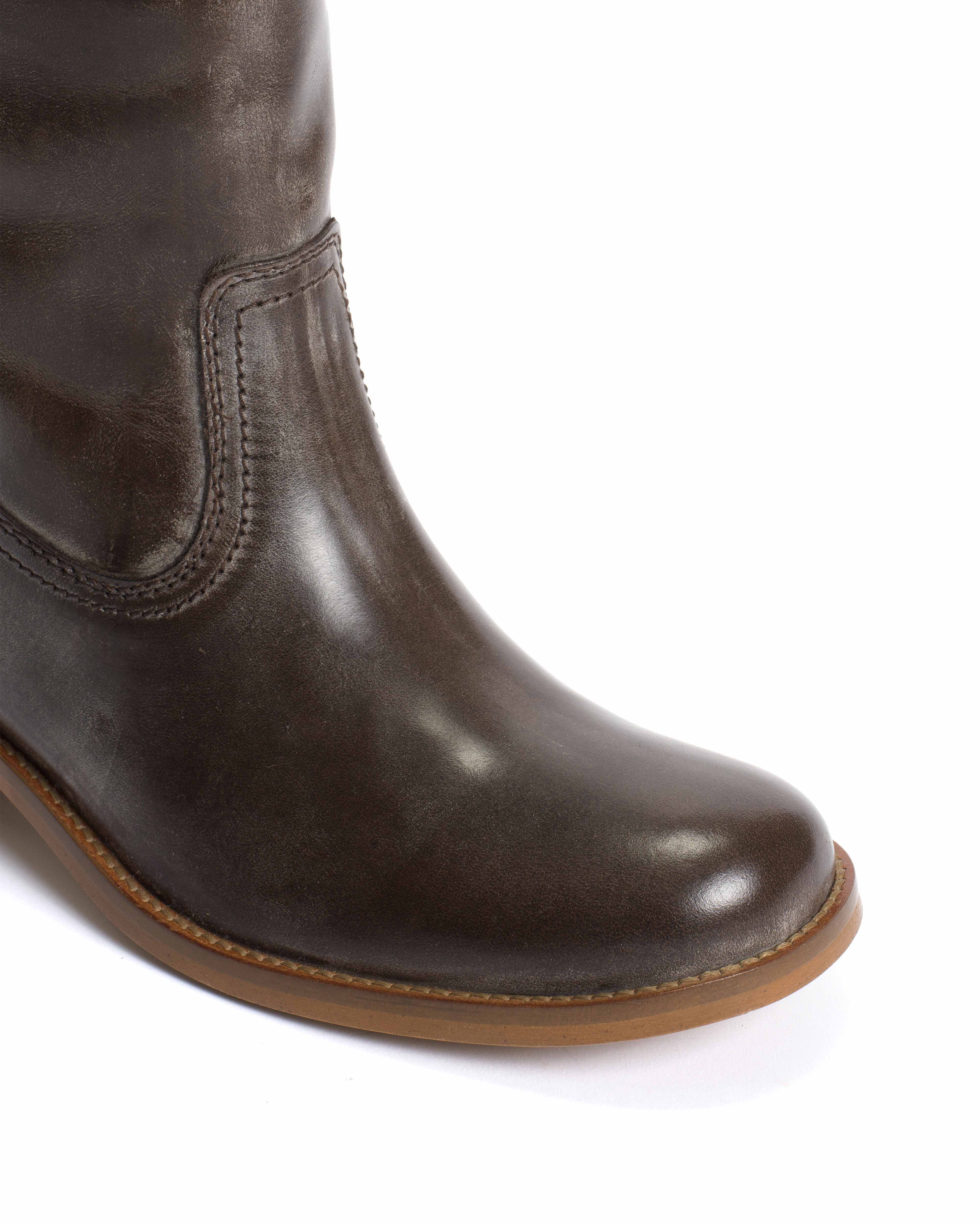 Dico Ann Western stitch Escovado Dark brown