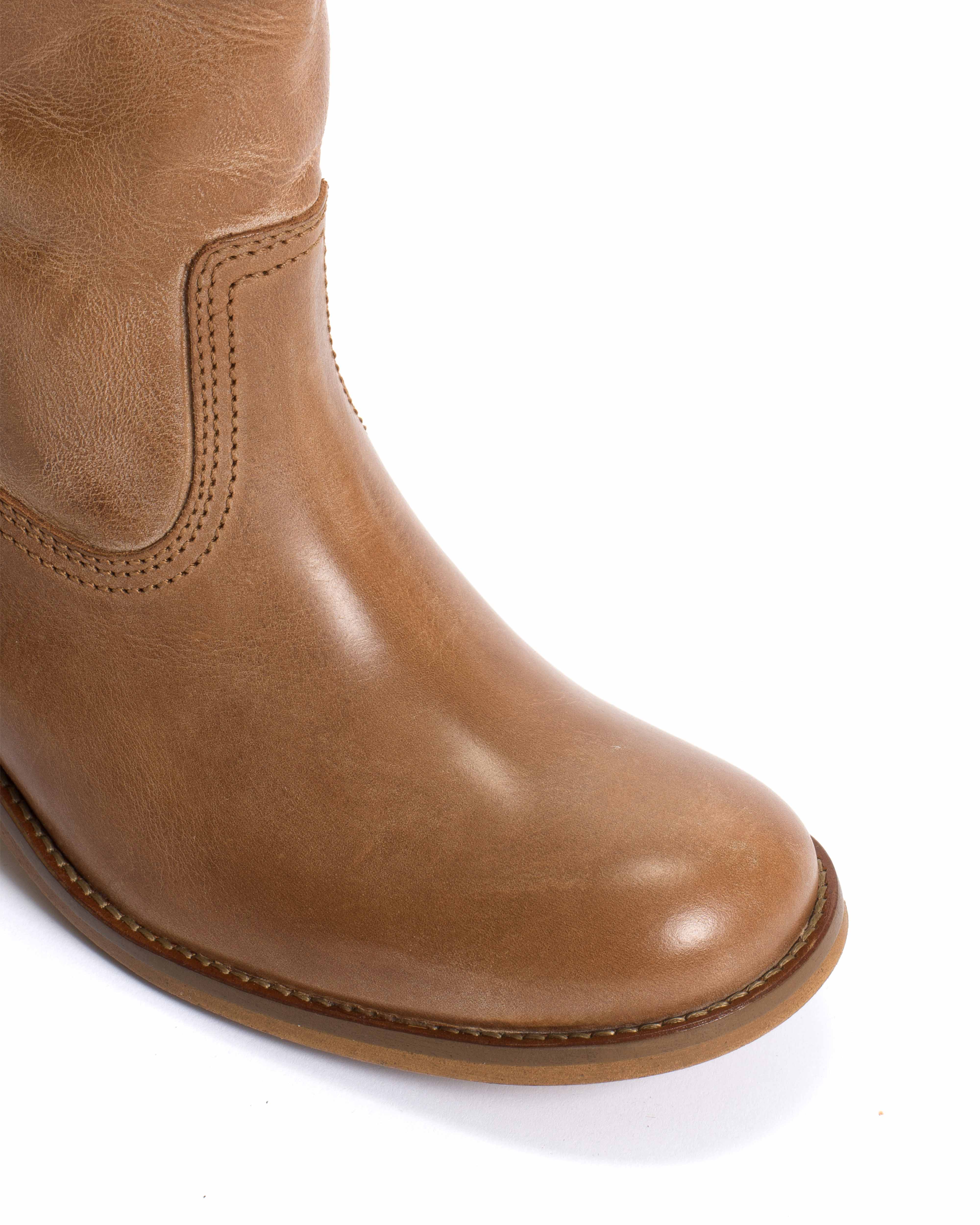Dico Ann Western stitch Escovado Dark tan
